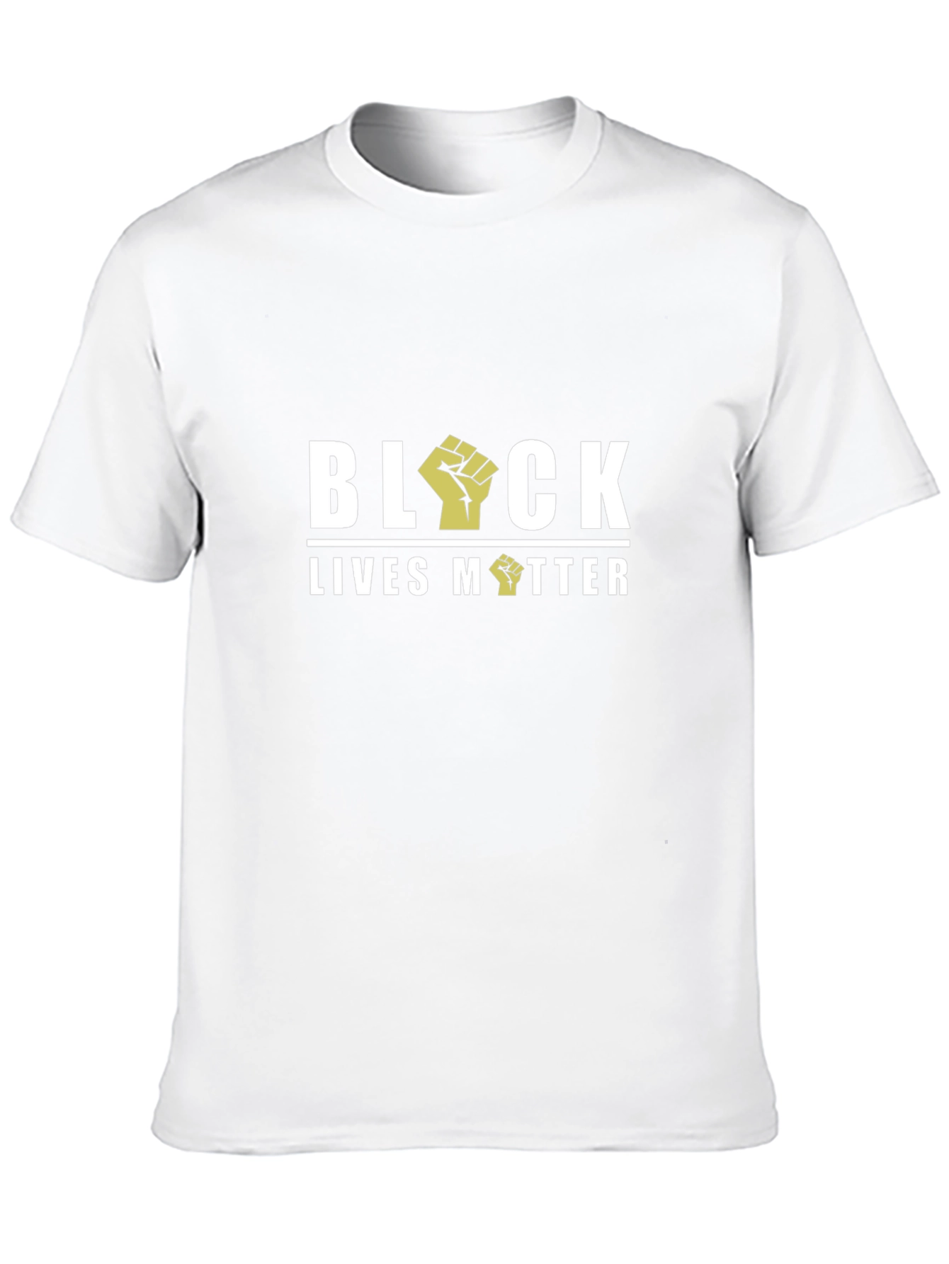 Black Lives Matter Graphic Tee - Mens Black T-Shirt