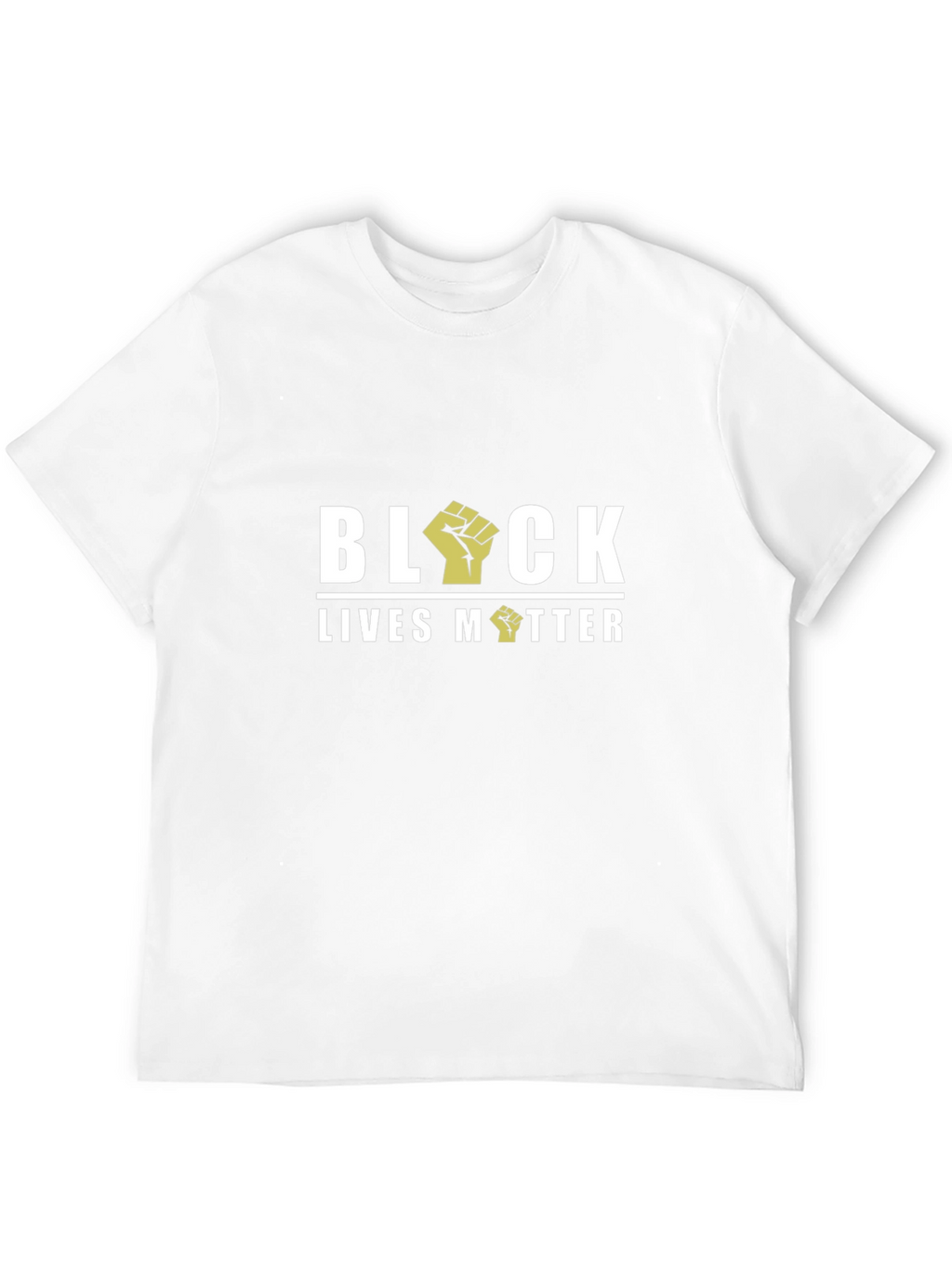 Black Lives Matter Graphic Tee - Mens Black T-Shirt