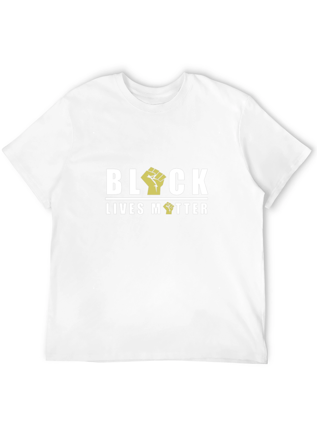 Black Lives Matter Graphic Tee - Mens Black T-Shirt