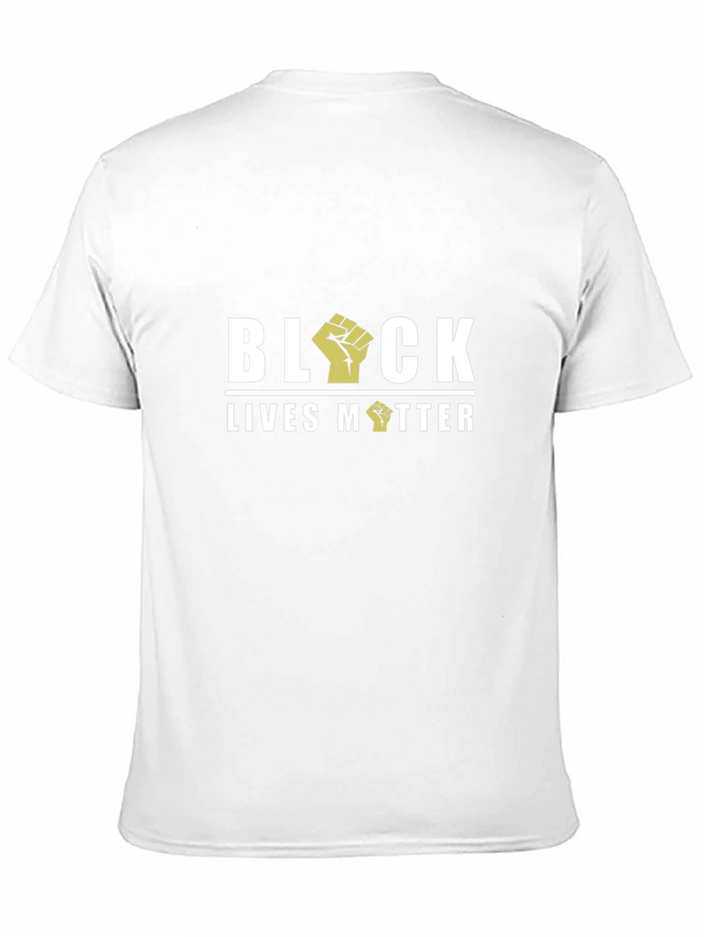 Black Lives Matter Graphic Tee - Mens Black T-Shirt