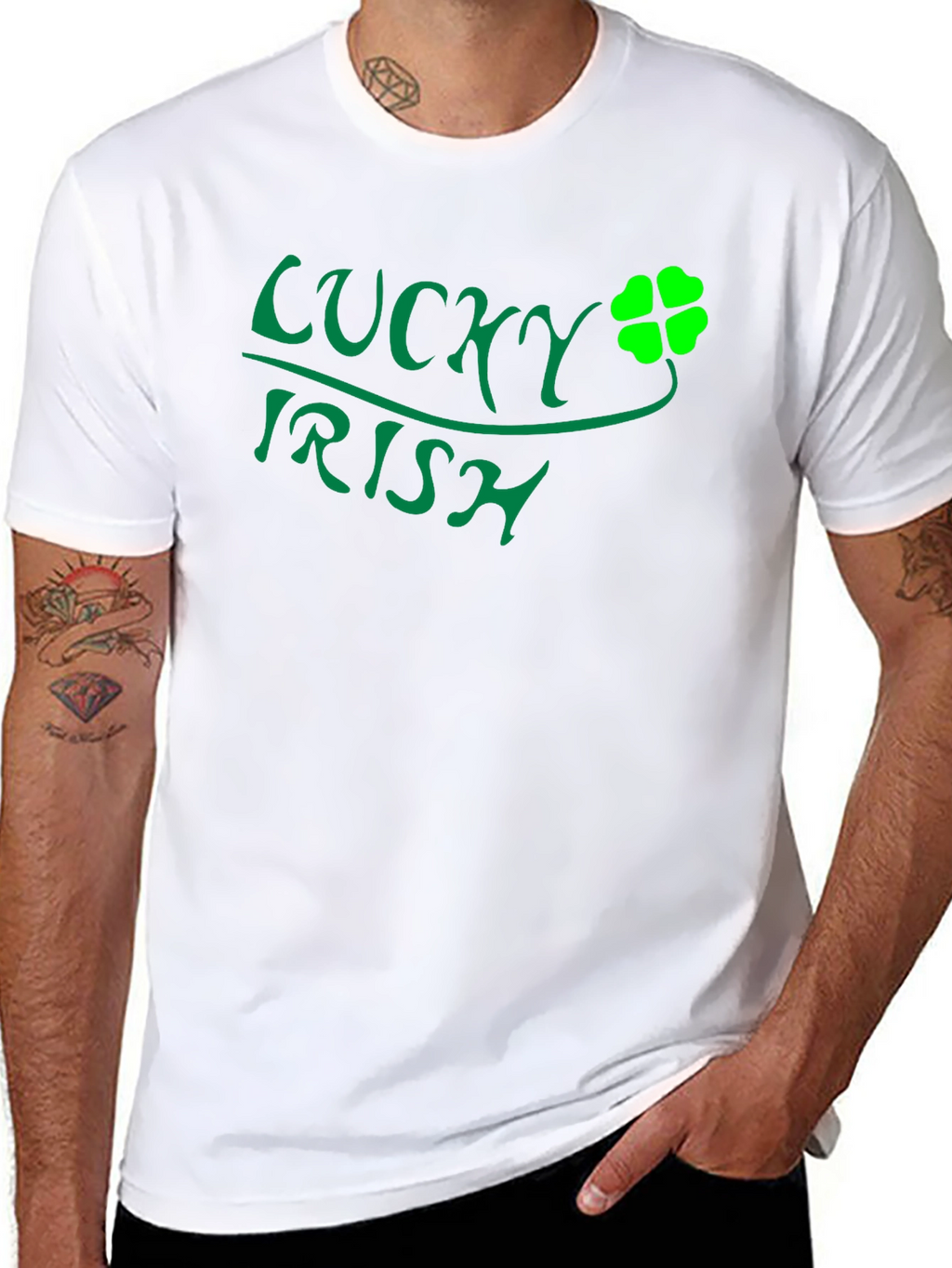Lucky Irish Graphic Tee - St. Patricks Day Shirt