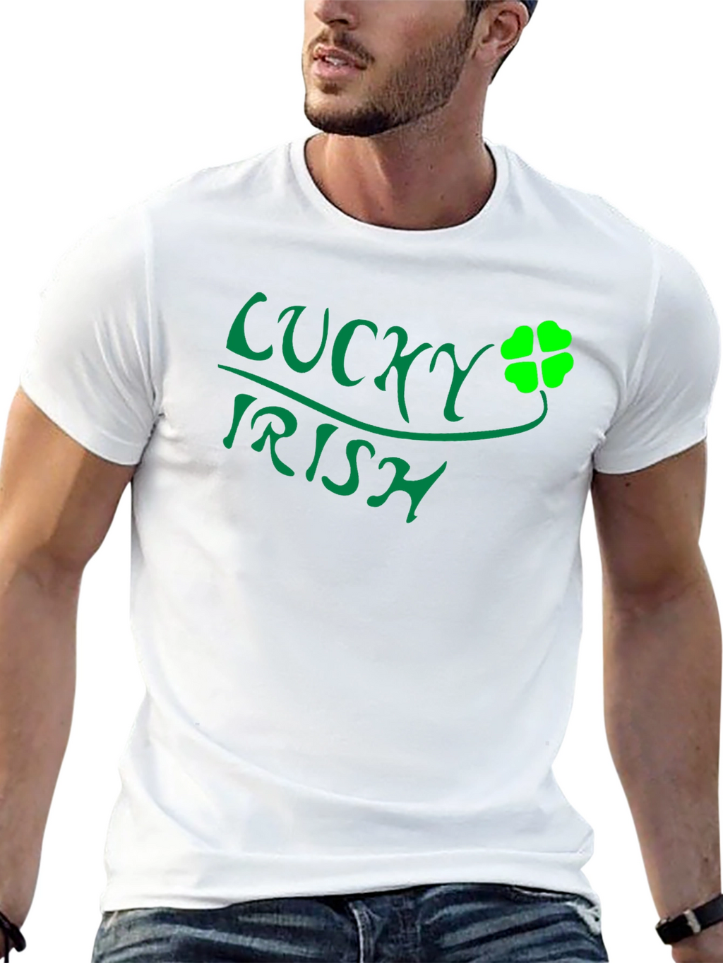 Lucky Irish Graphic Tee - St. Patricks Day Shirt