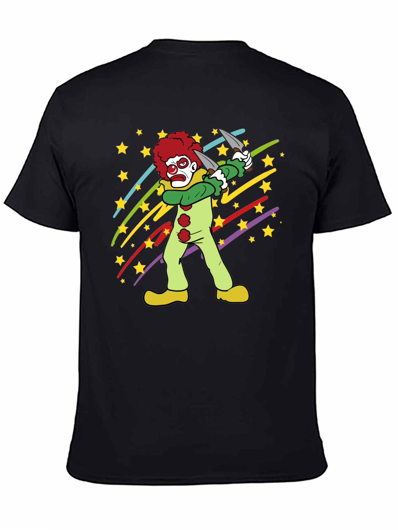 Clown Graphic Tee - Spooky Fun!
