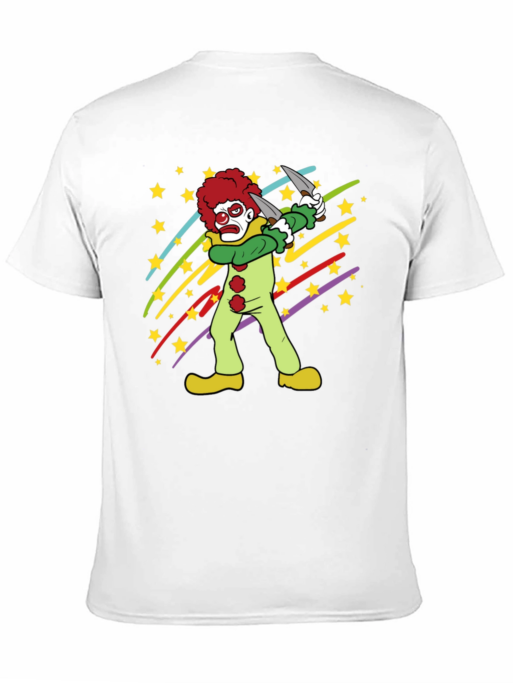 Clown Graphic Tee - Spooky Fun!