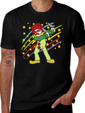 Clown Graphic Tee - Spooky Fun!