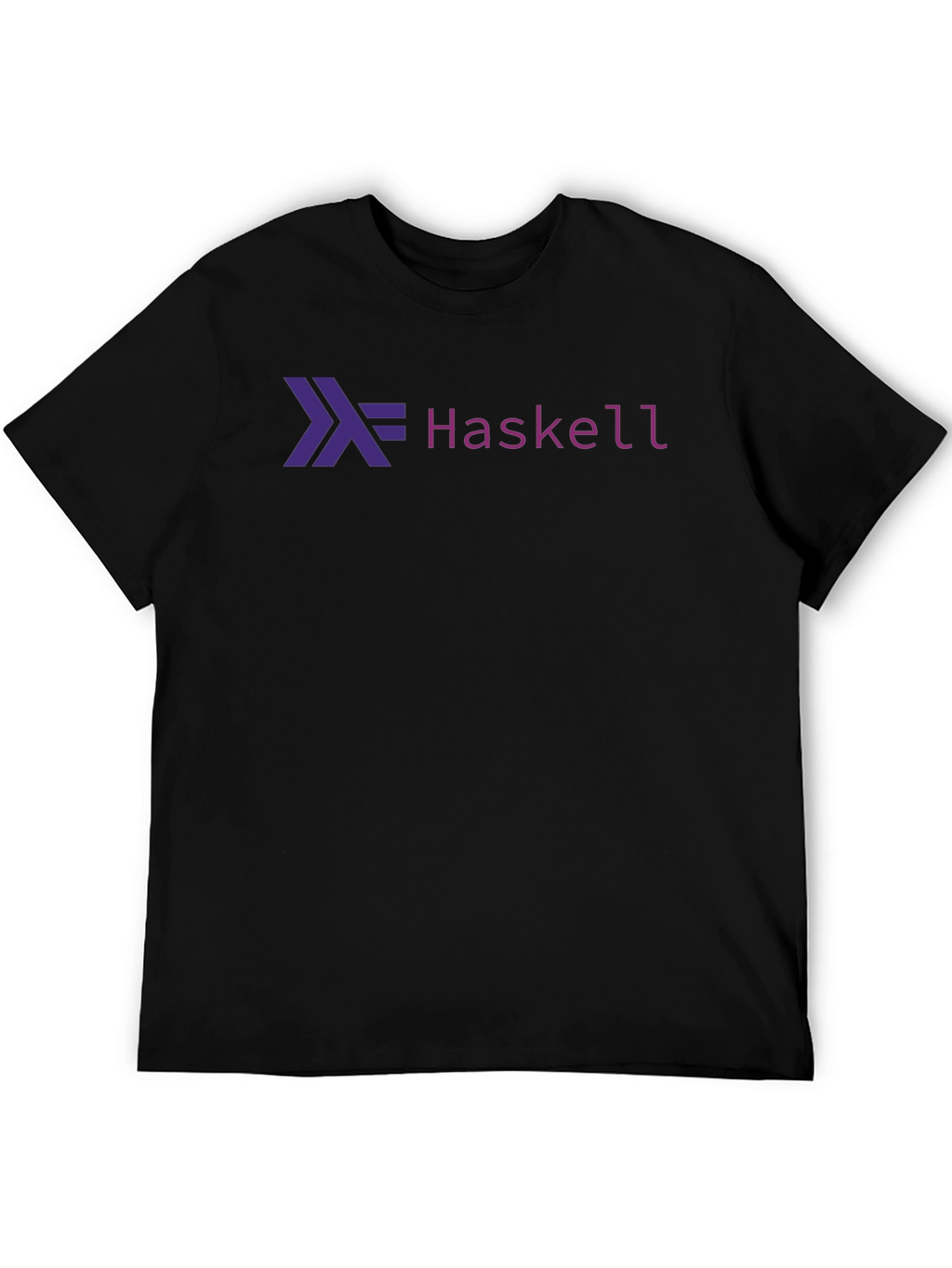 Haskell Logo Black Tee - Programmer T-Shirt
