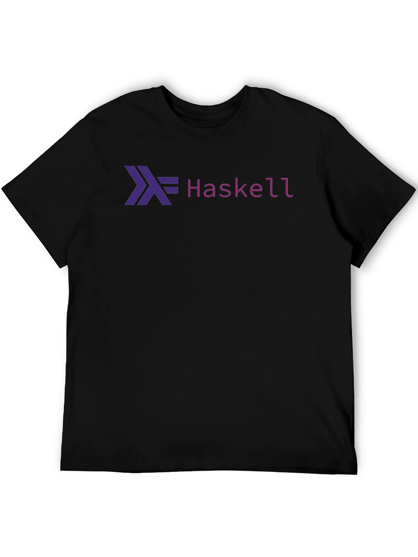 Haskell Logo Black Tee - Programmer T-Shirt
