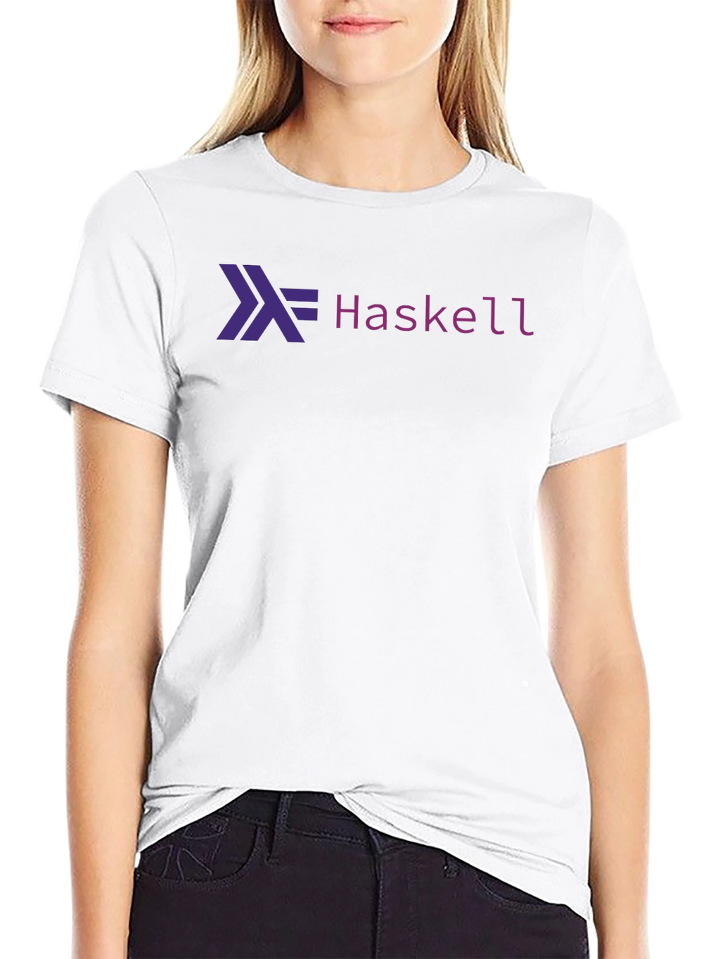 Haskell Logo Black Tee - Programmer T-Shirt