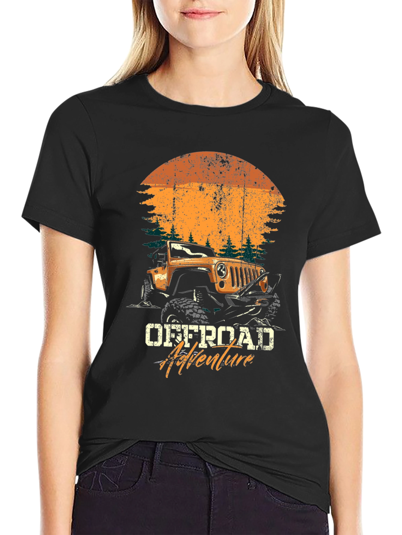 Off-Road Adventure T-Shirt Vintage 4x4 Design
