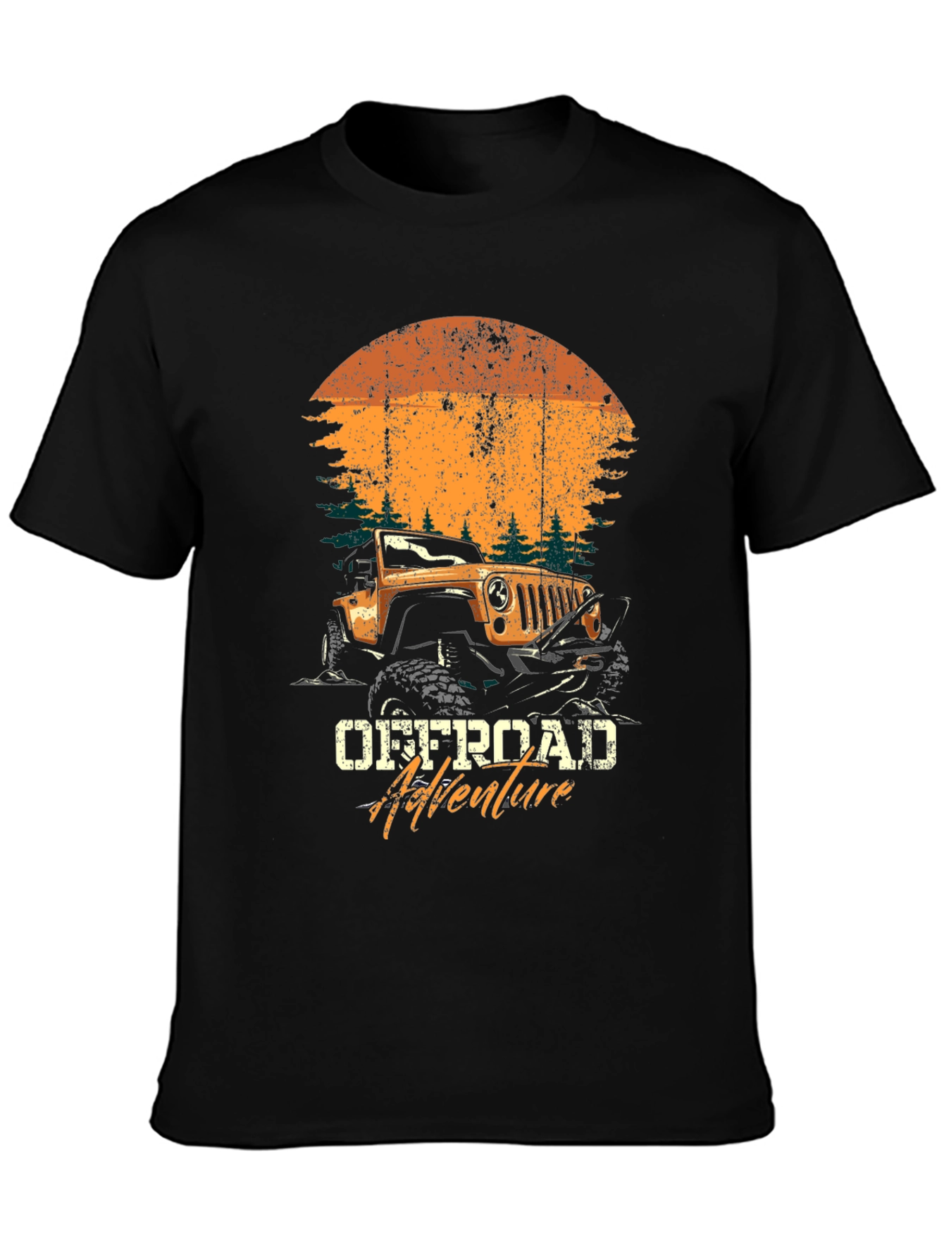 Off-Road Adventure T-Shirt Vintage 4x4 Design