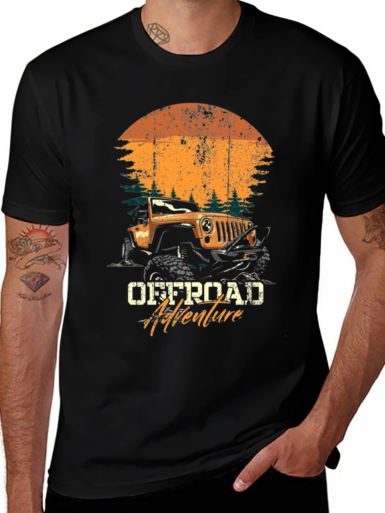 Off-Road Adventure T-Shirt Vintage 4x4 Design
