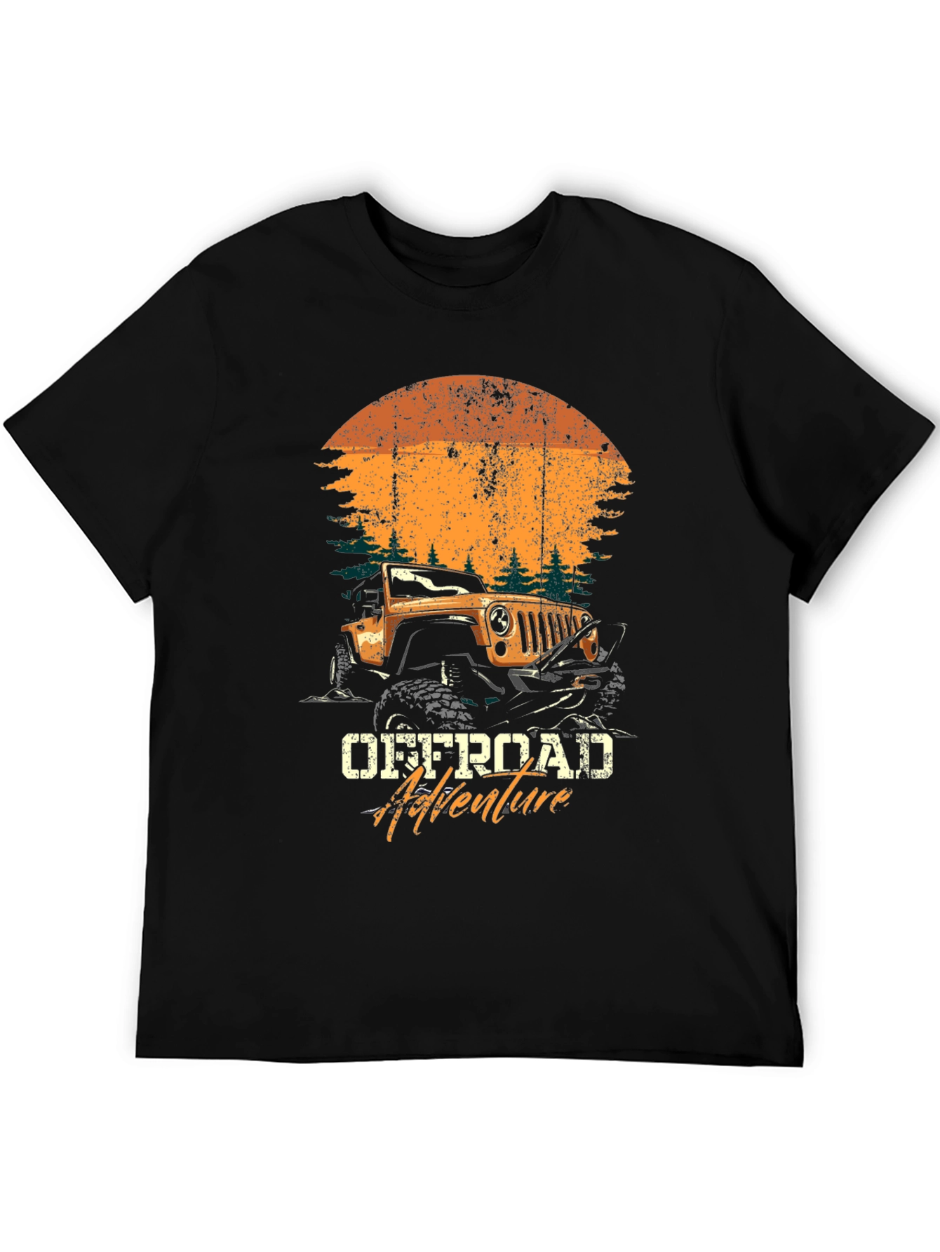 Off-Road Adventure T-Shirt Vintage 4x4 Design