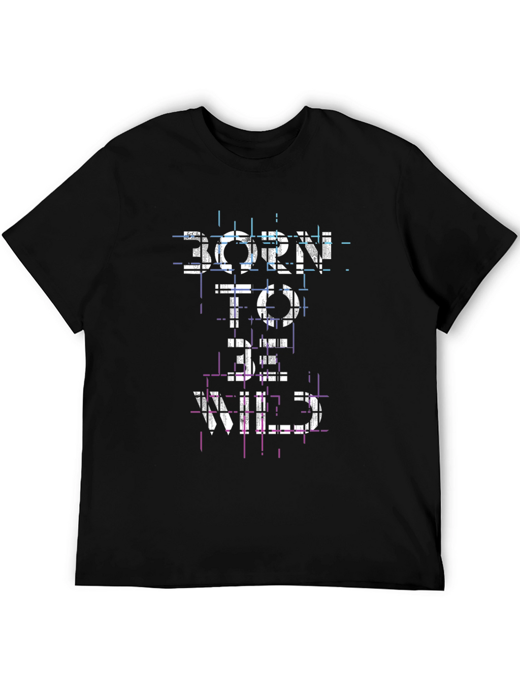 Born to Be Wild Black Graphic Tee