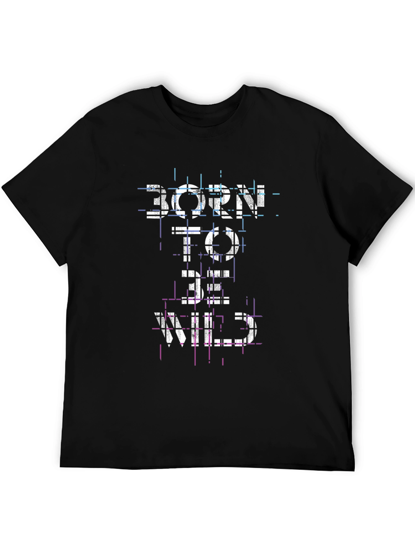 Born to Be Wild Black Graphic Tee