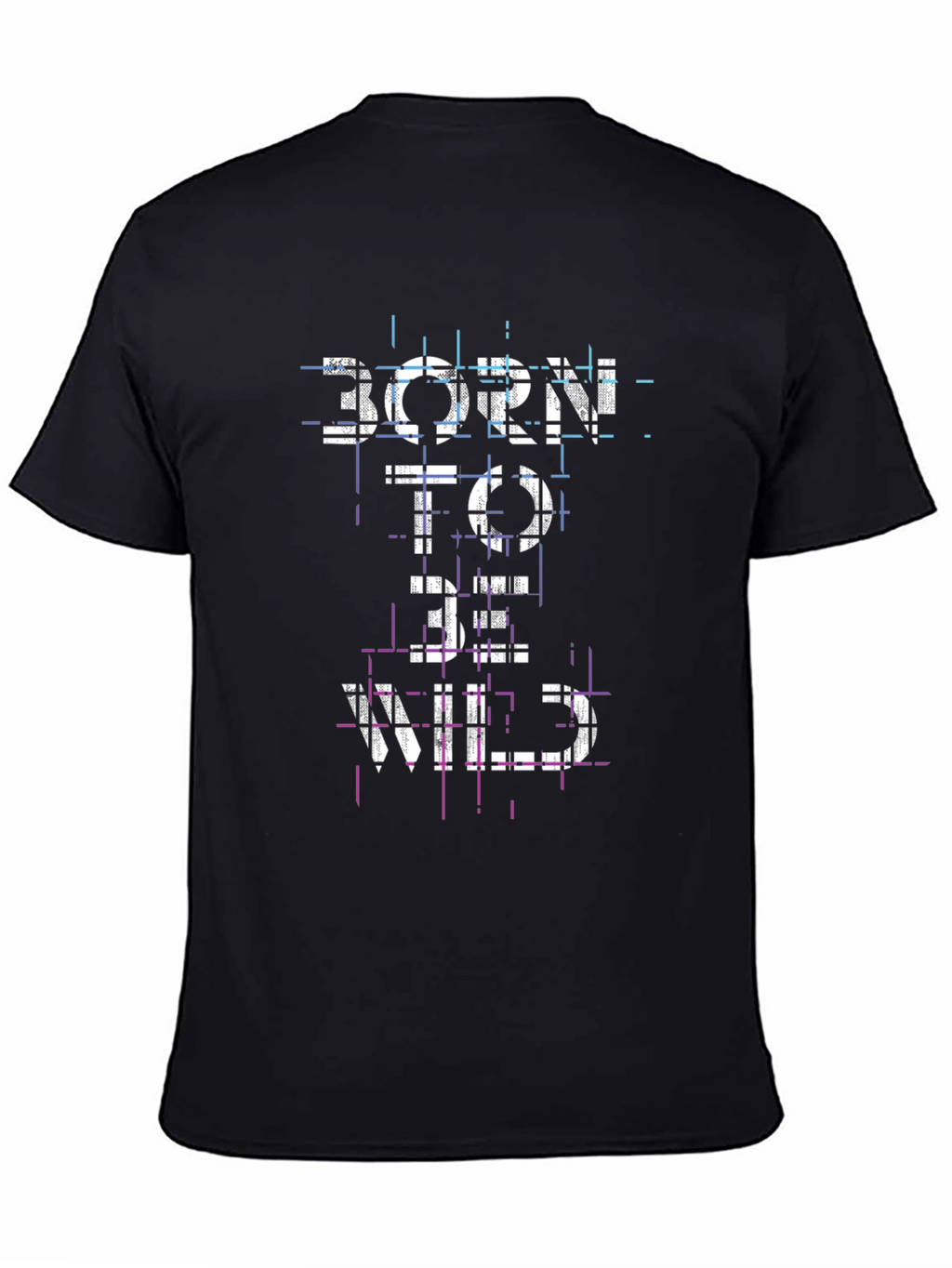 Born to Be Wild Black Graphic Tee