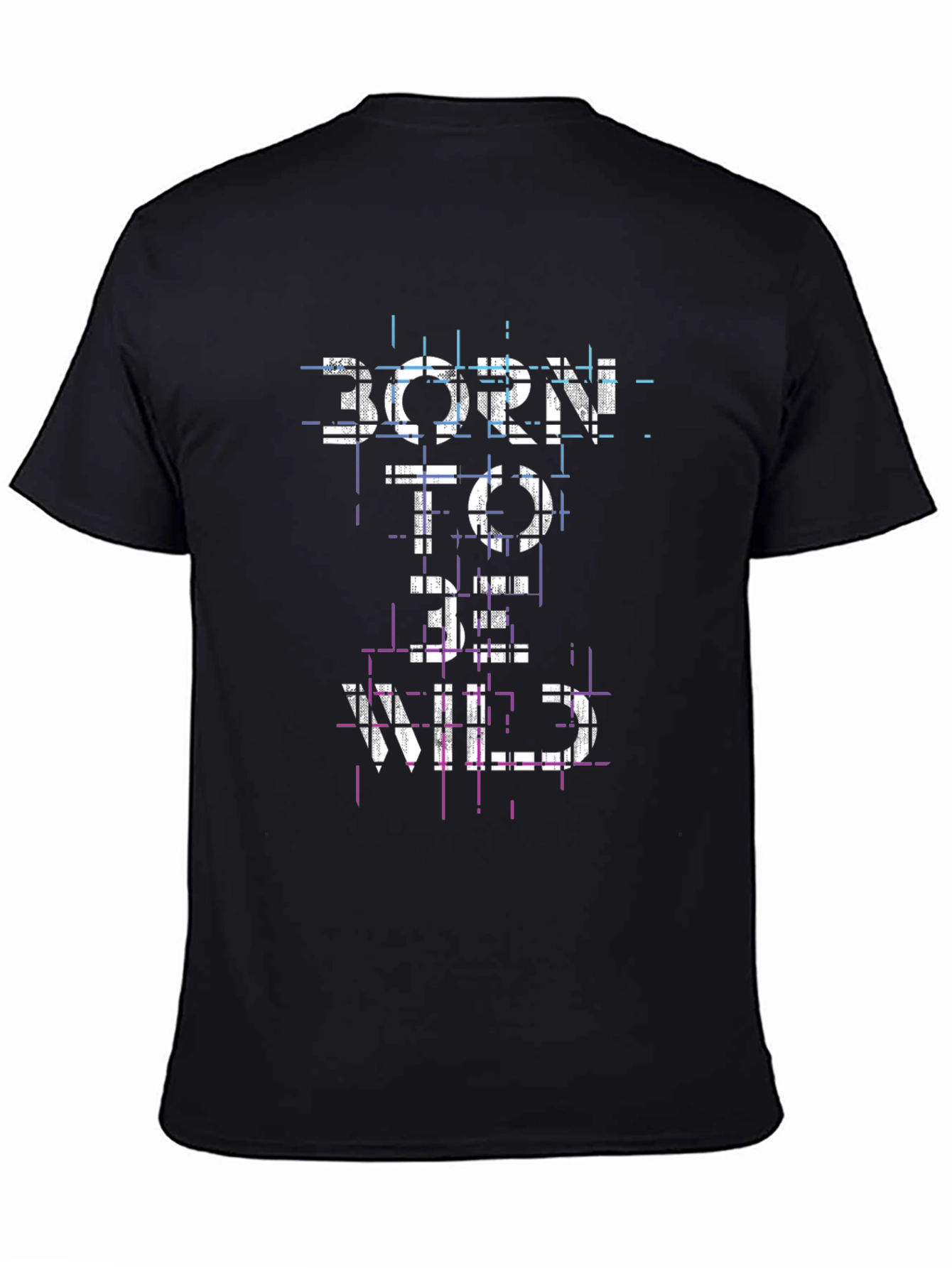 Born to Be Wild Black Graphic Tee