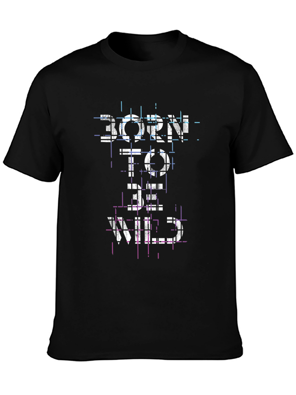 Born to Be Wild Black Graphic Tee