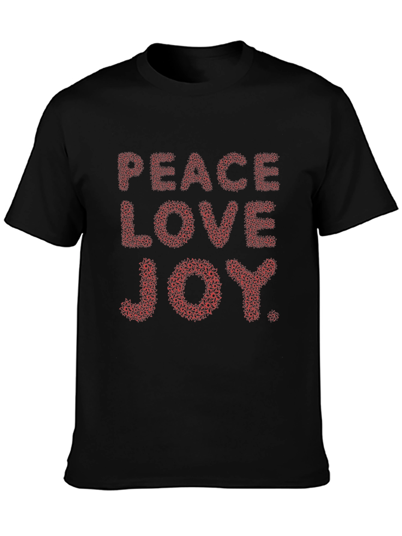 Peace Love Joy T-Shirt - Stylish Graphic Tee