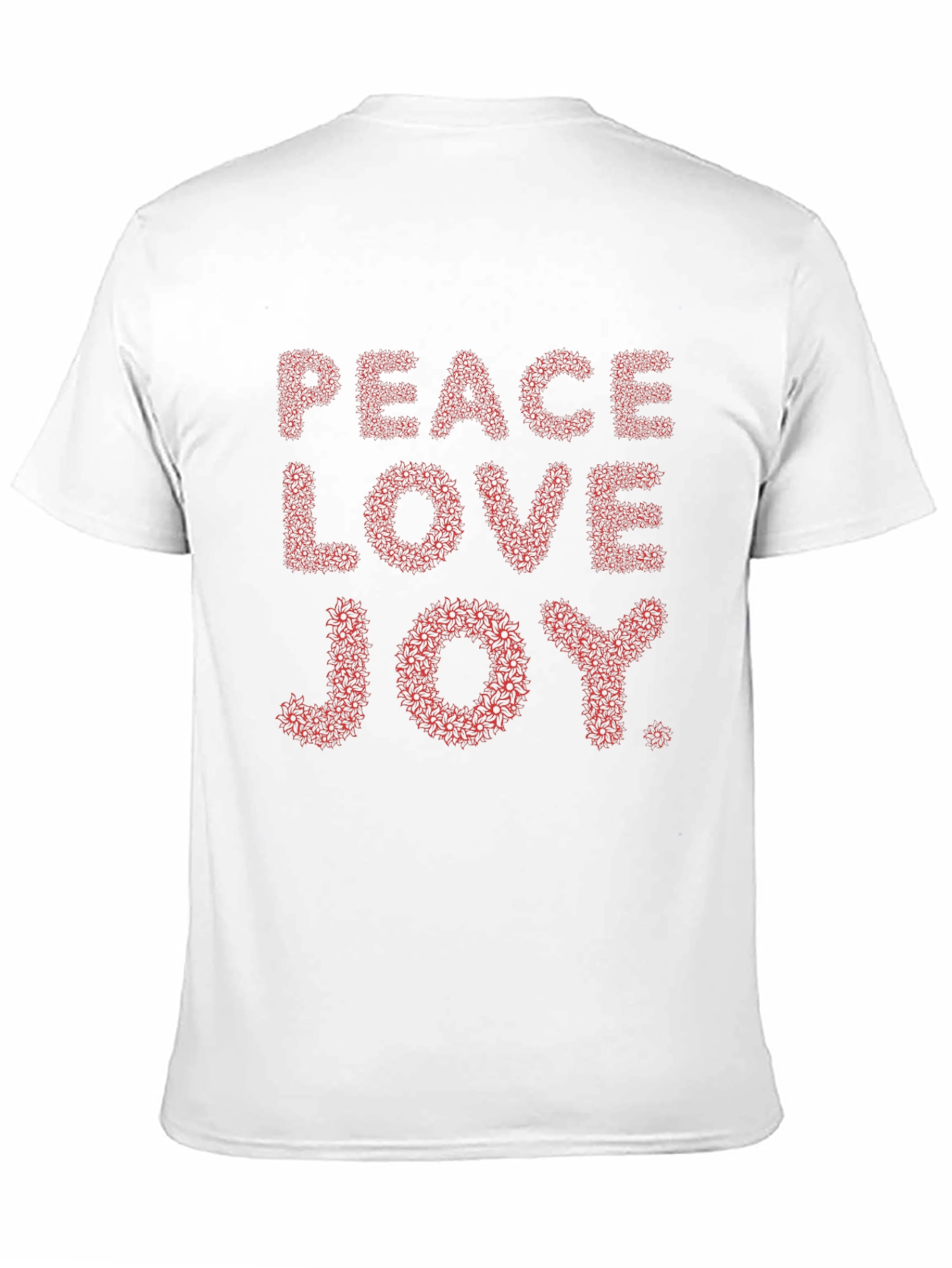 Peace Love Joy T-Shirt - Stylish Graphic Tee