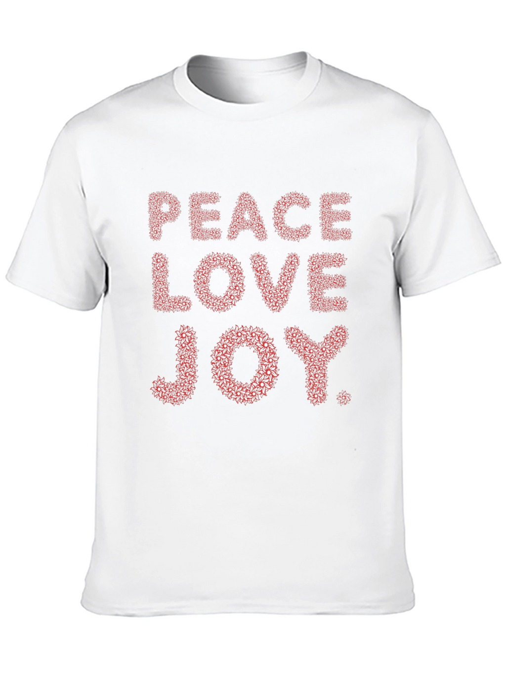 Peace Love Joy T-Shirt - Stylish Graphic Tee