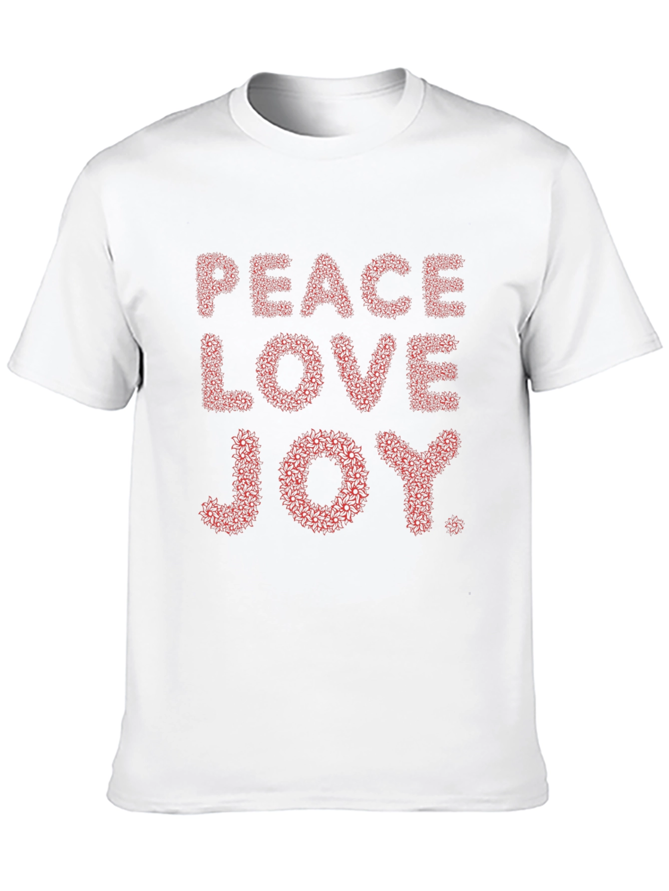 Peace Love Joy T-Shirt - Stylish Graphic Tee