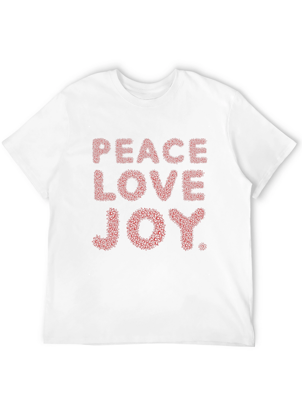 Peace Love Joy T-Shirt - Stylish Graphic Tee