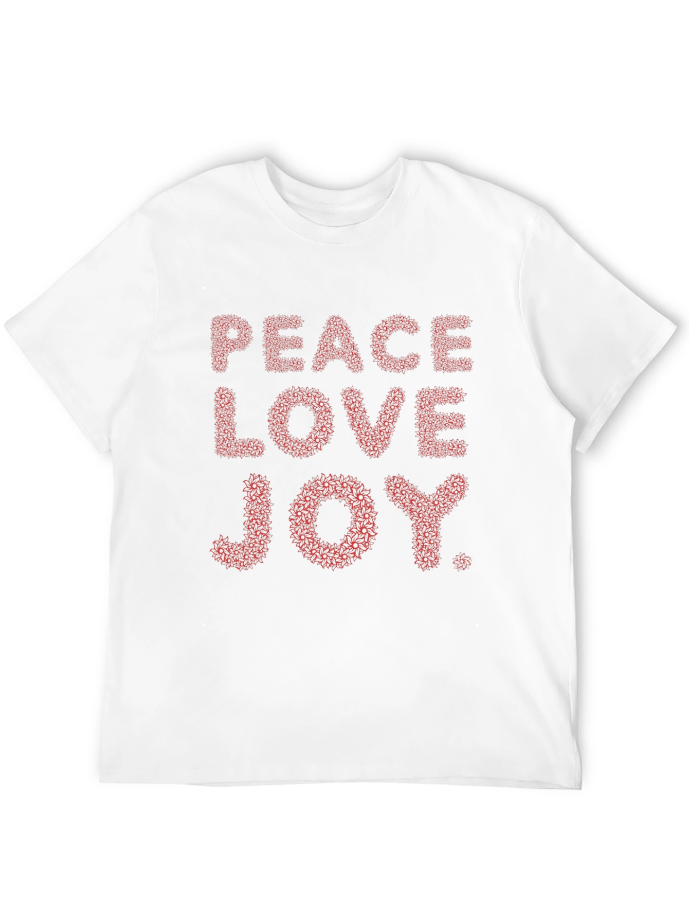 Peace Love Joy T-Shirt - Stylish Graphic Tee