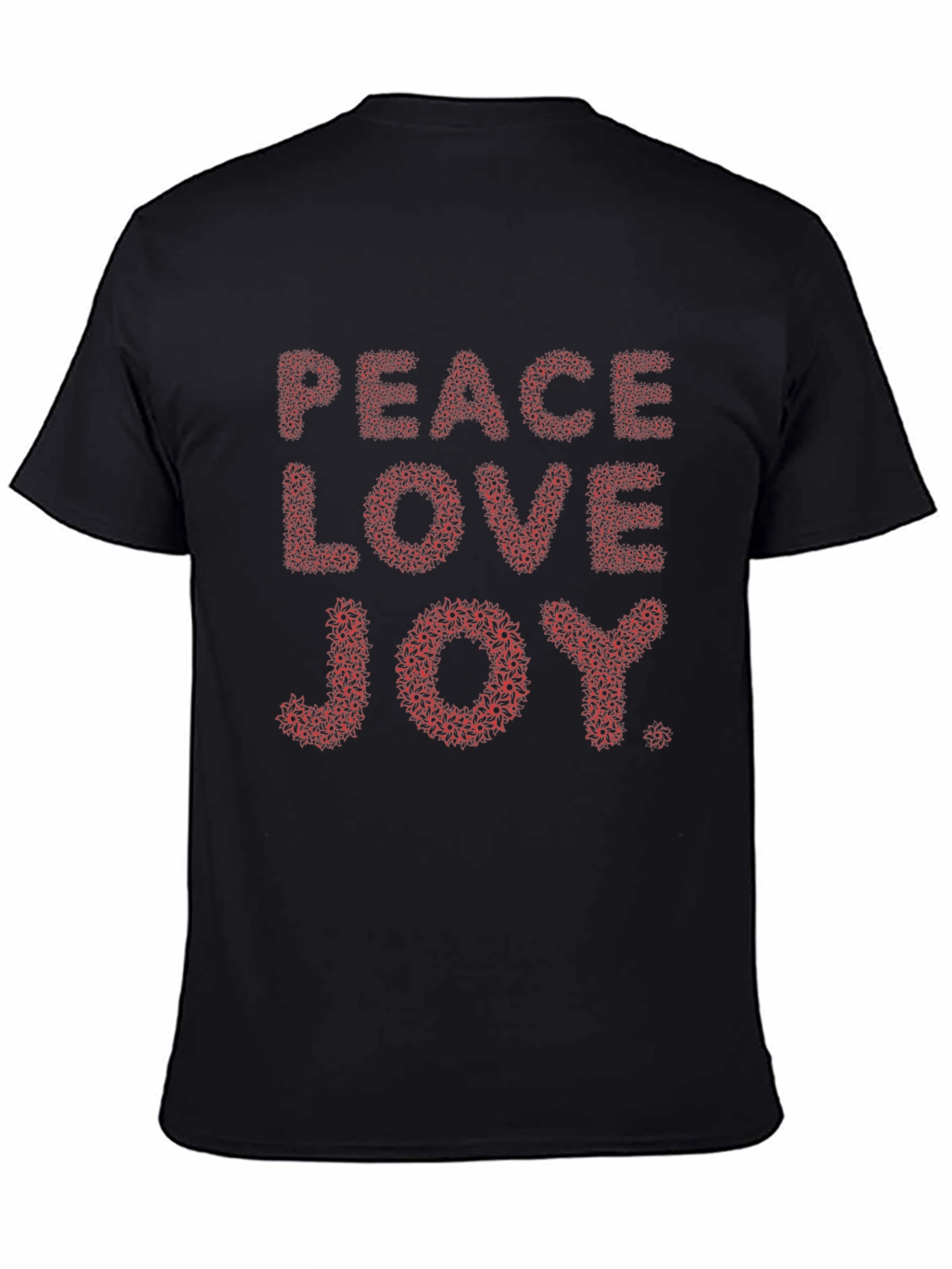 Peace Love Joy T-Shirt - Stylish Graphic Tee
