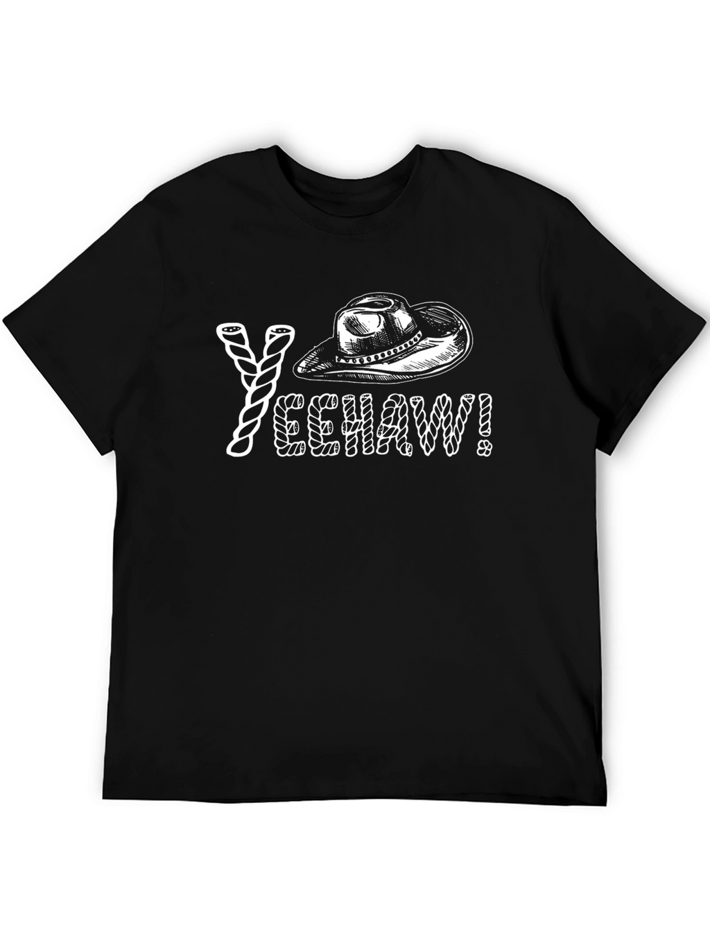 Yeehaw Cowboy T-Shirt - Western Style Novelty Tee