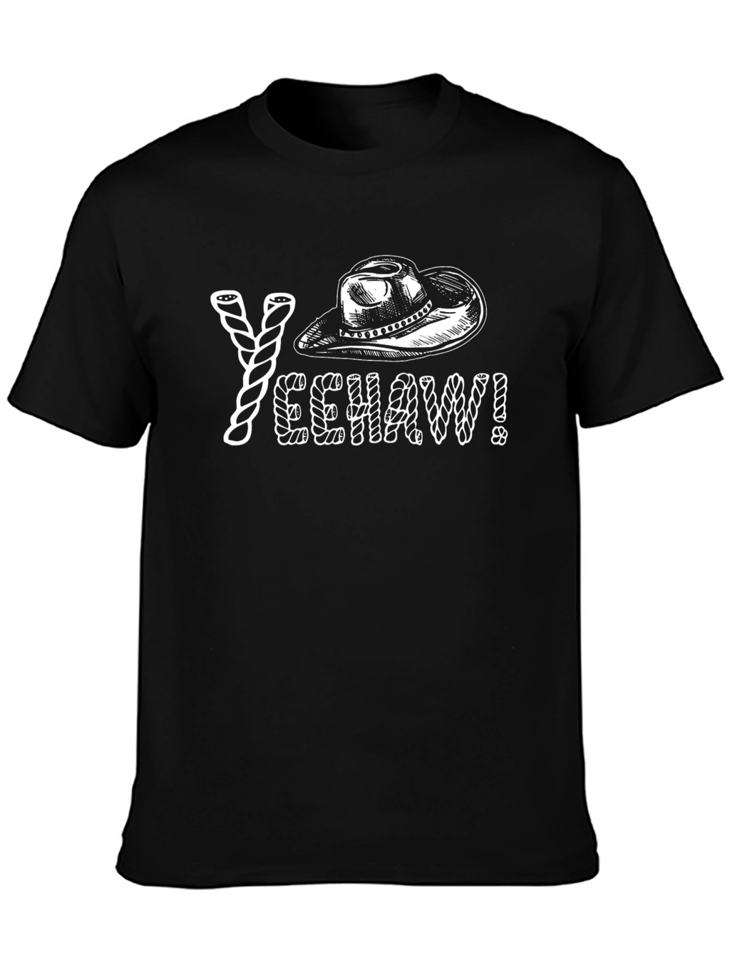 Yeehaw Cowboy T-Shirt - Western Style Novelty Tee