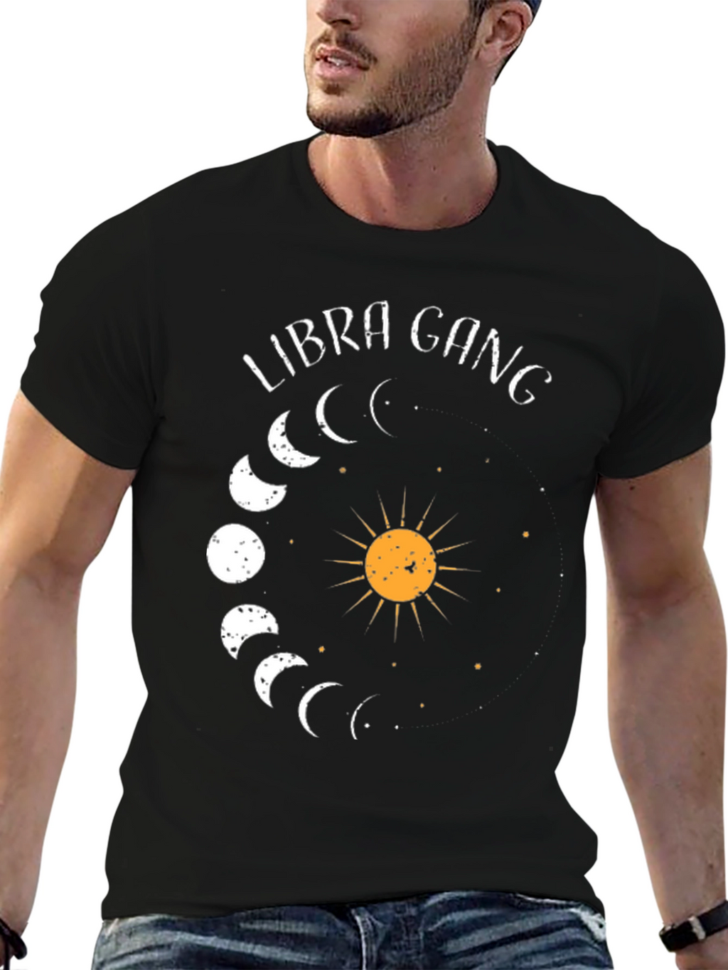Libra Gang Moon Phase Graphic Tee