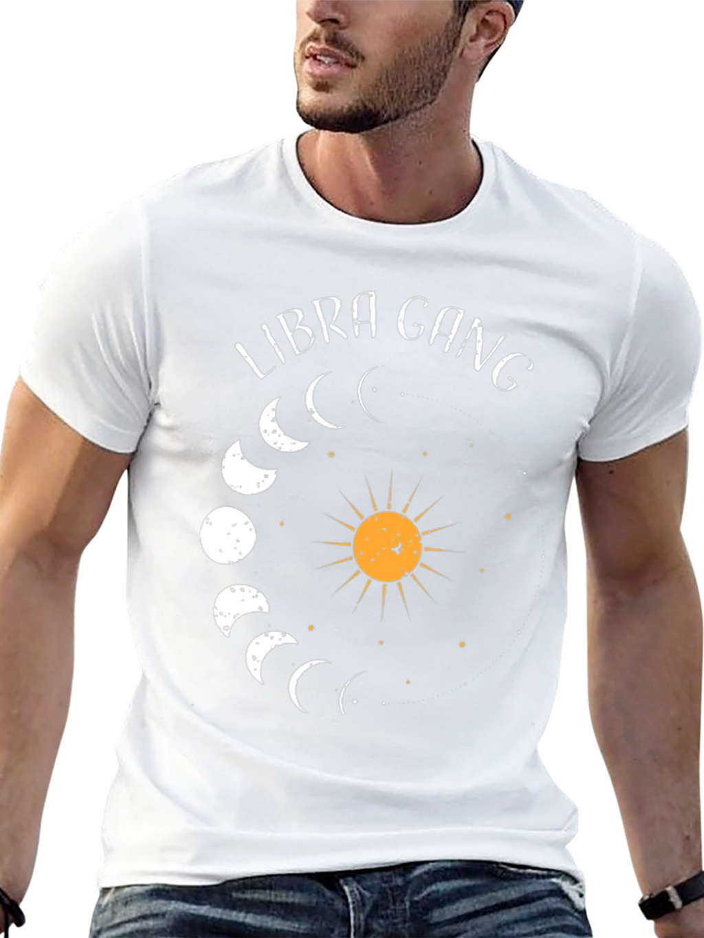 Libra Gang Moon Phase Graphic Tee
