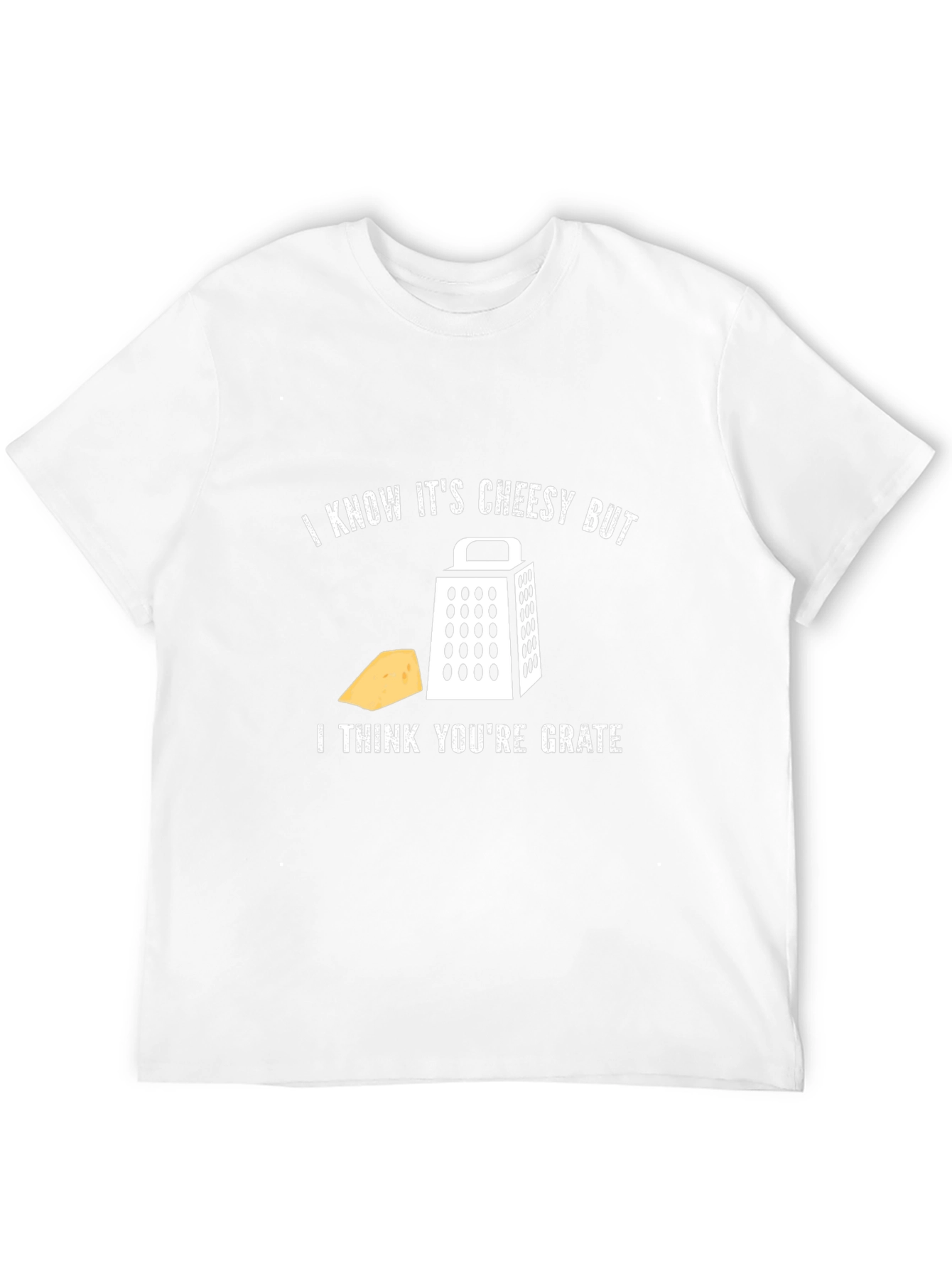 Funny Cheesy Grater Graphic T-Shirt