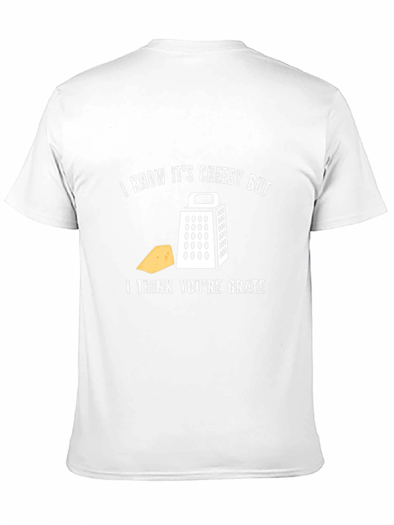 Funny Cheesy Grater Graphic T-Shirt