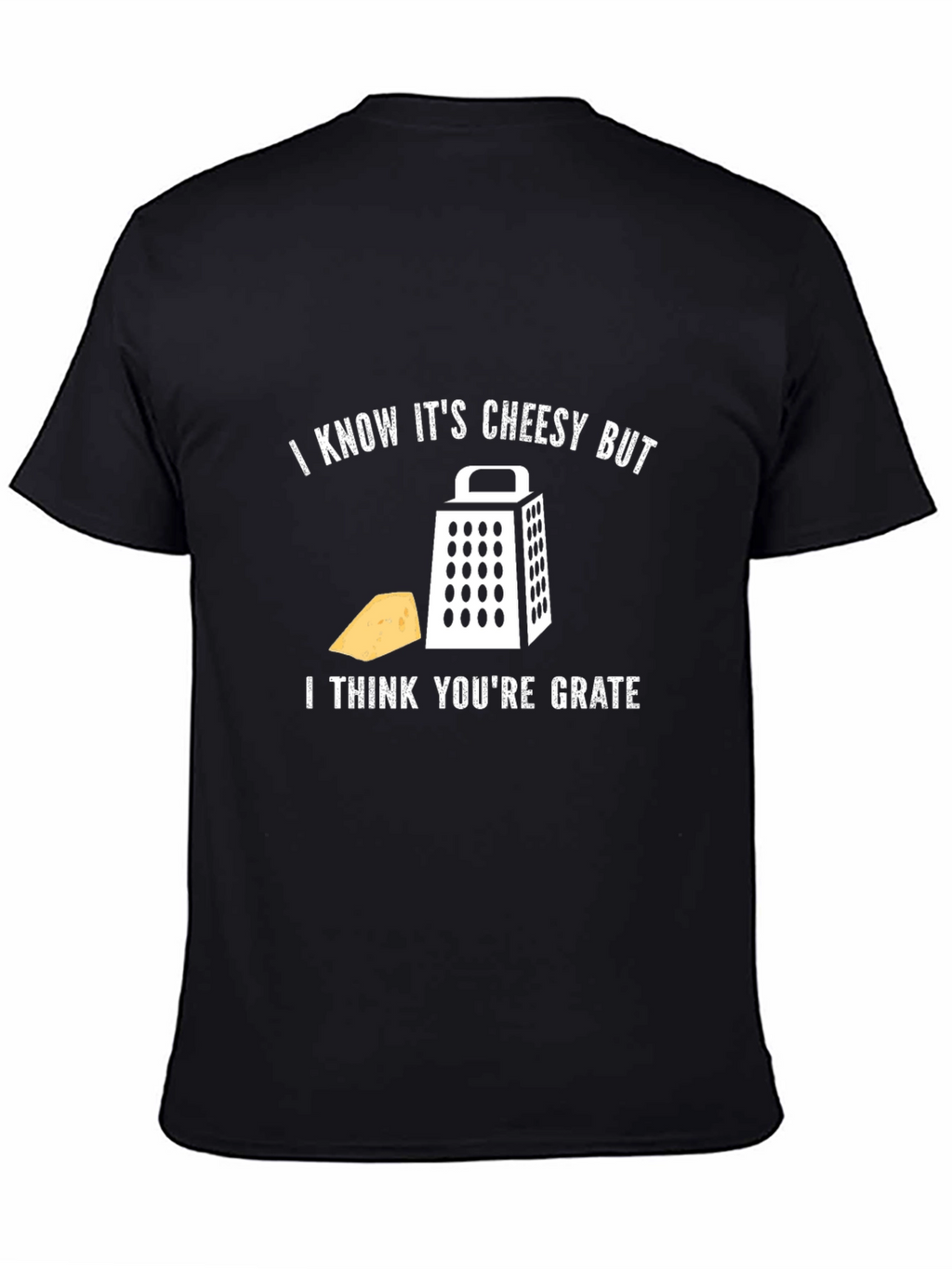 Funny Cheesy Grater Graphic T-Shirt
