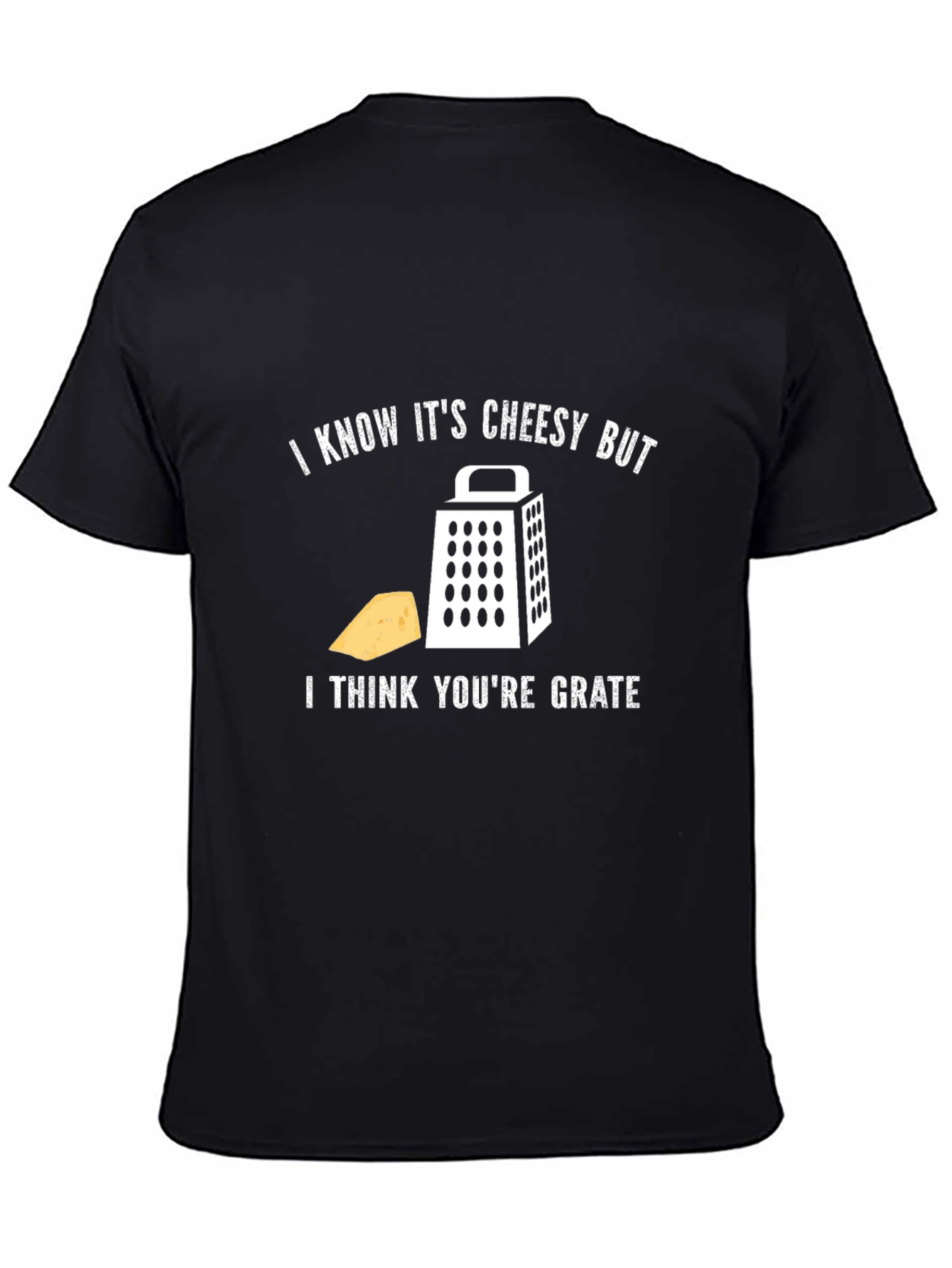 Funny Cheesy Grater Graphic T-Shirt