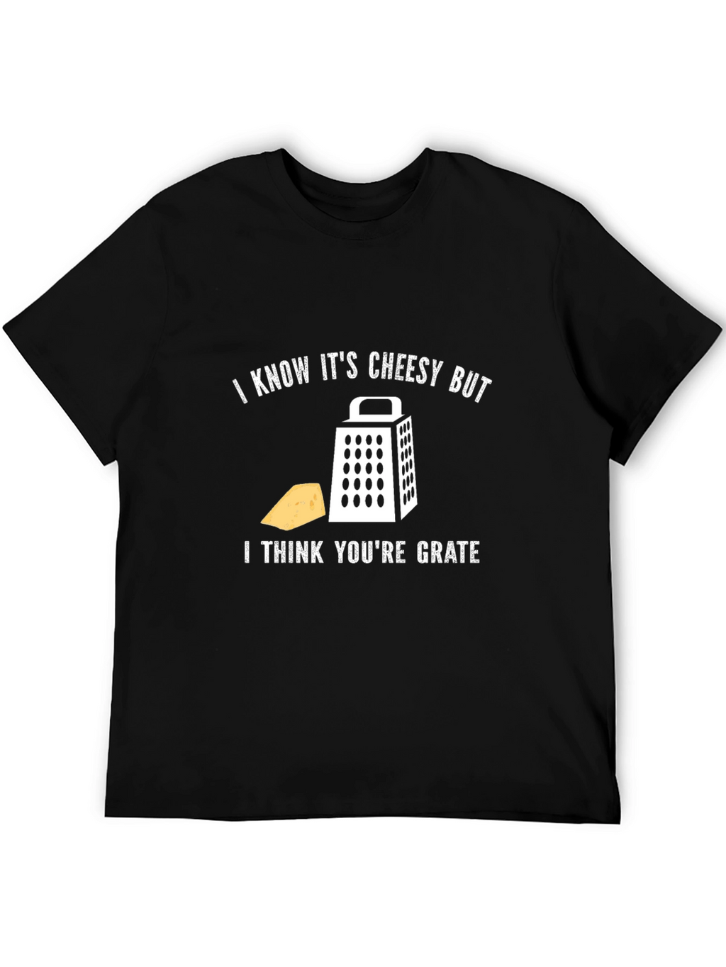 Funny Cheesy Grater Graphic T-Shirt