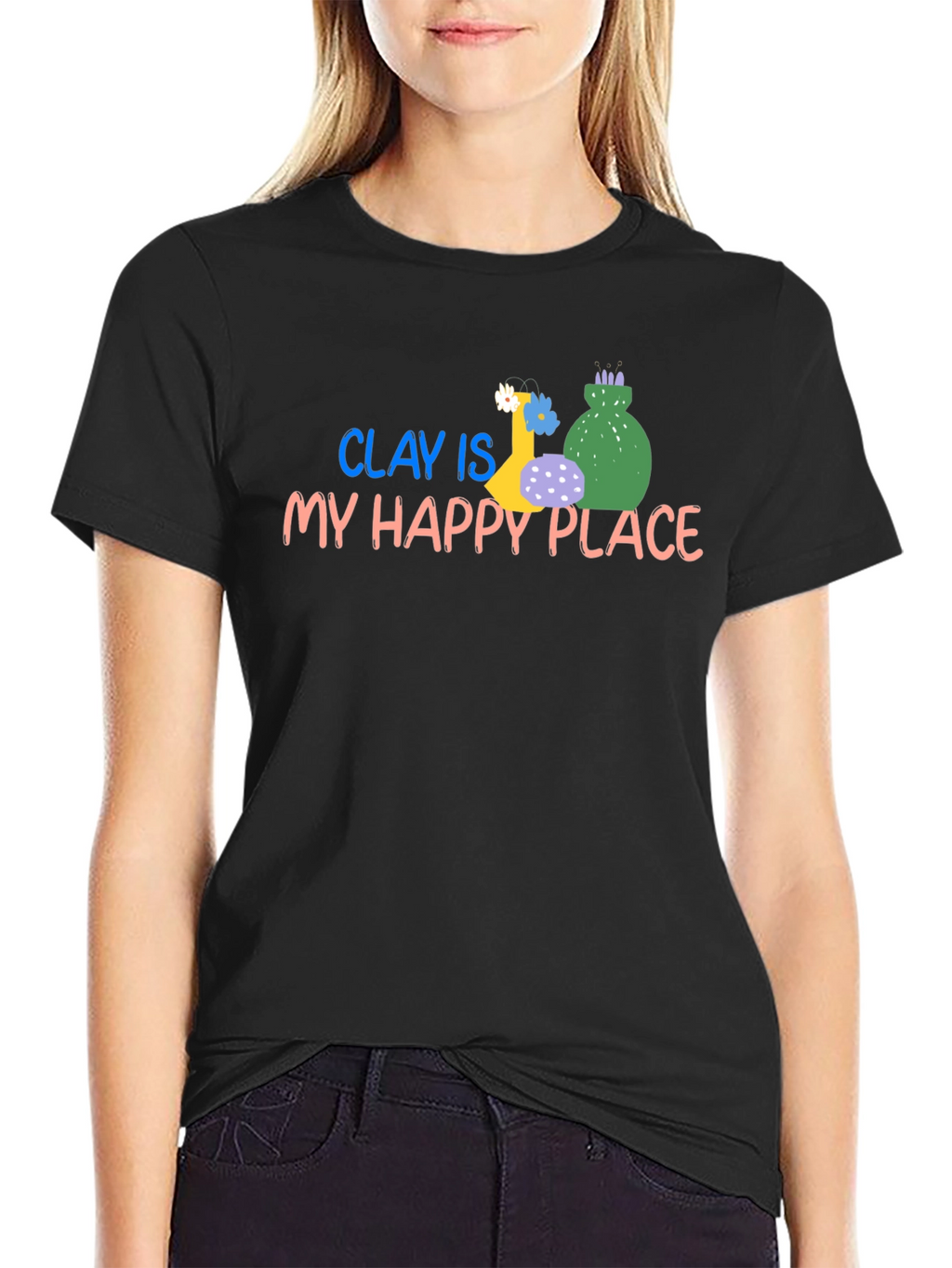 Clay Is My Happy Place T-Shirt