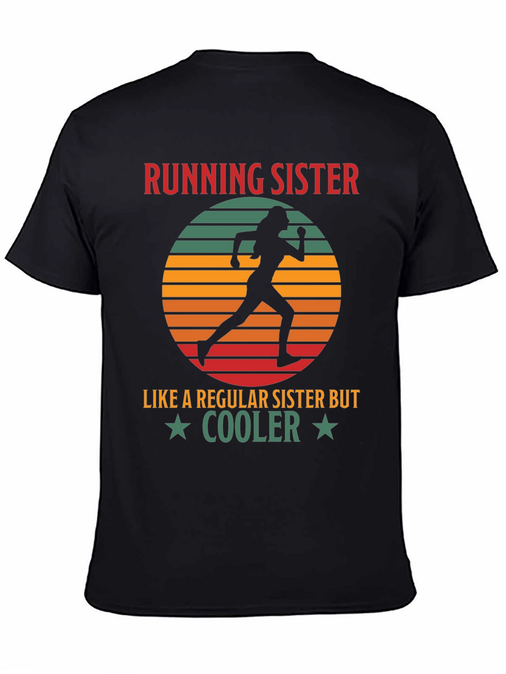 Running Sister Graphic Tee - Regular Sister But Cooler