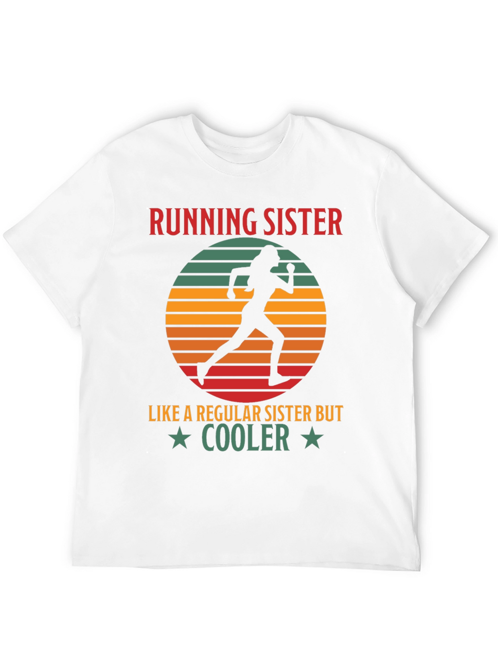 Running Sister Graphic Tee - Regular Sister But Cooler