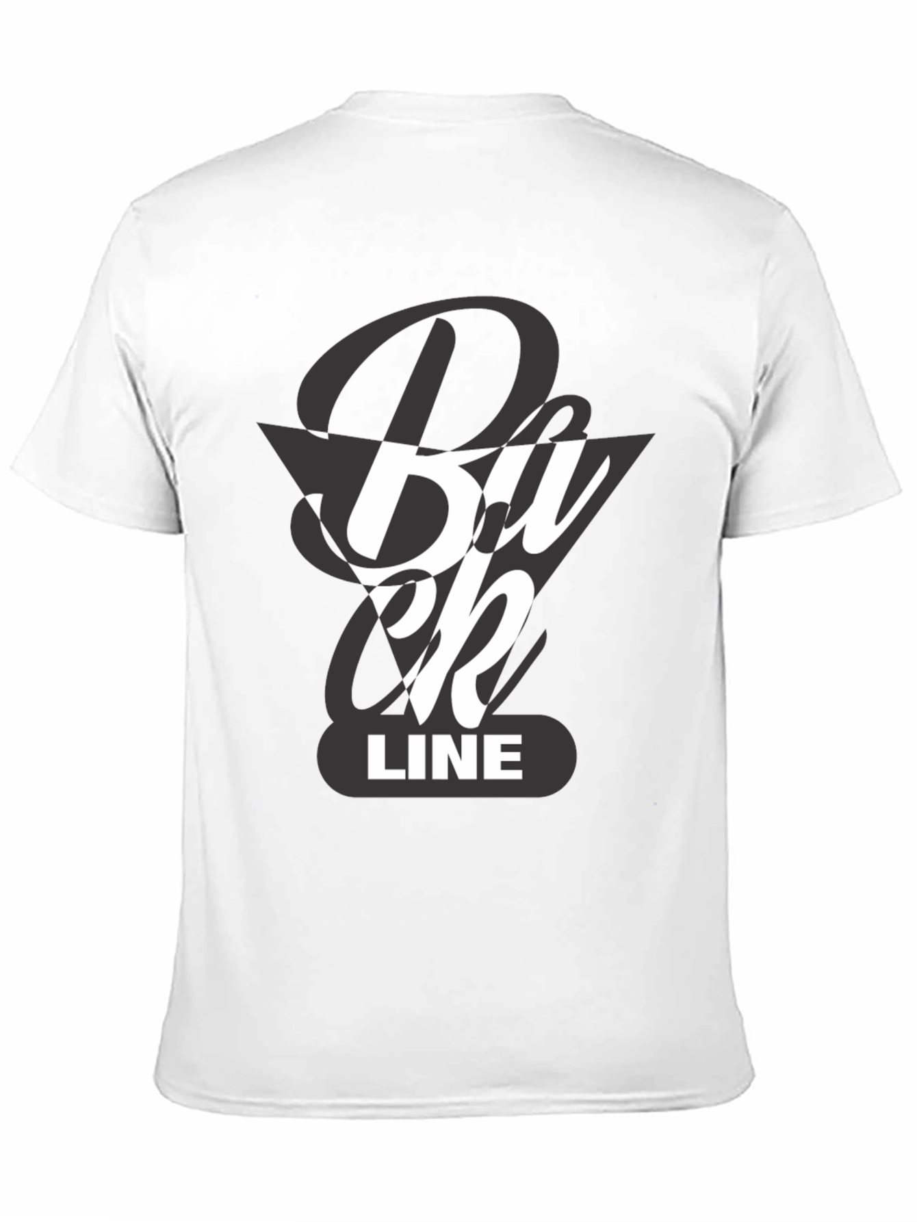 Black Duck Line Graphic Tee - Casual Comfort
