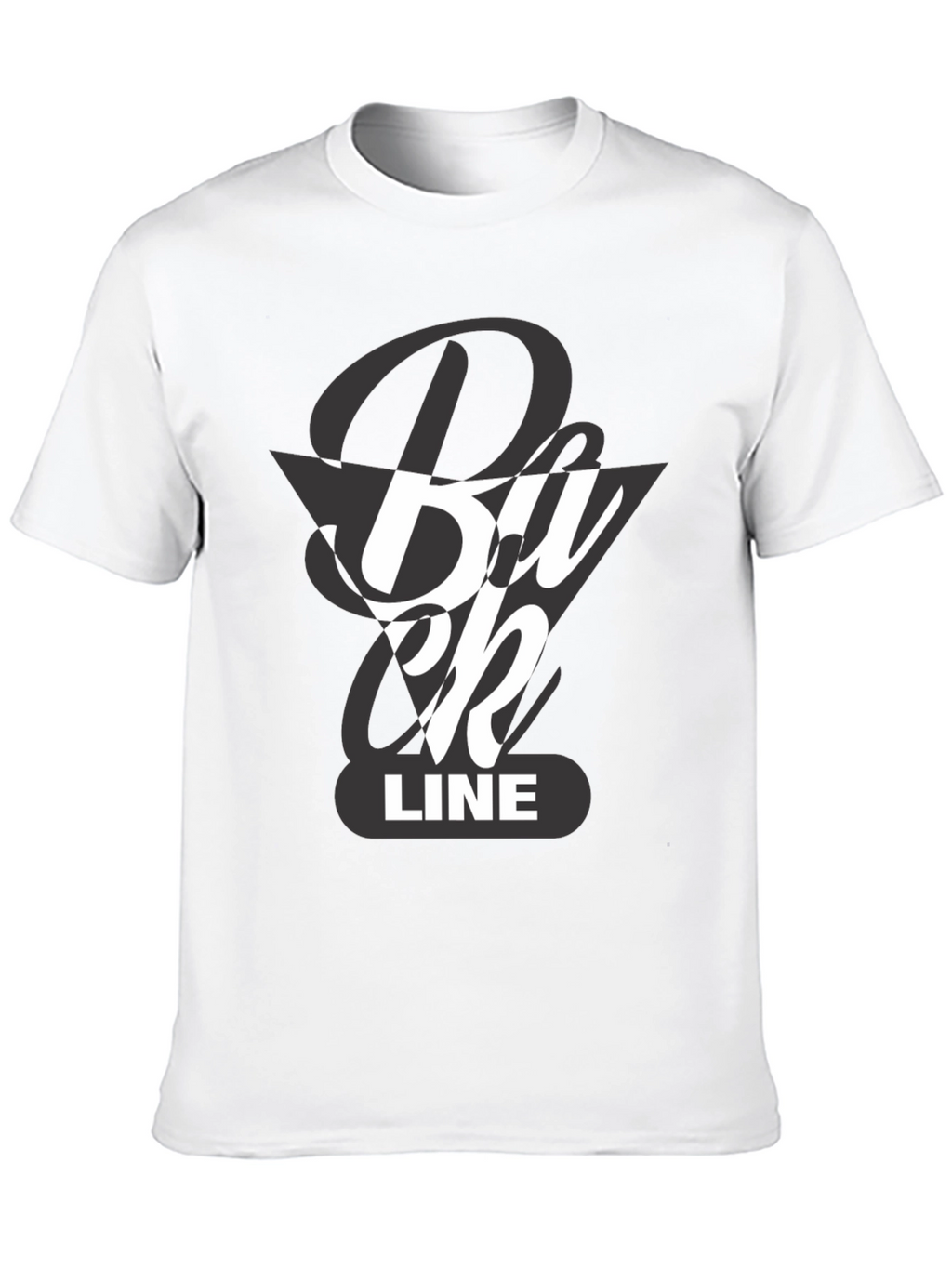 Black Duck Line Graphic Tee - Casual Comfort