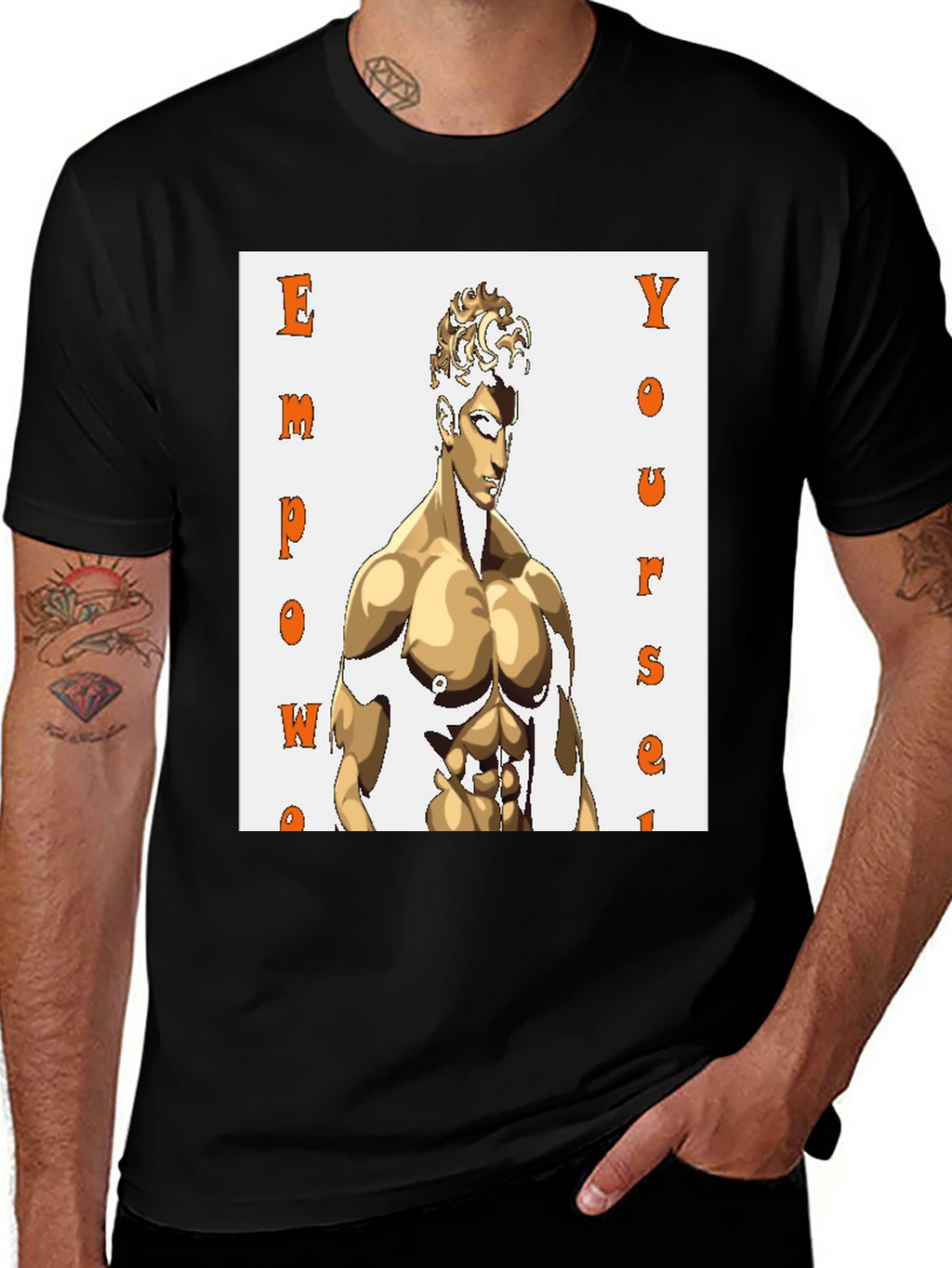 Empower Yourself Graphic Print Tee