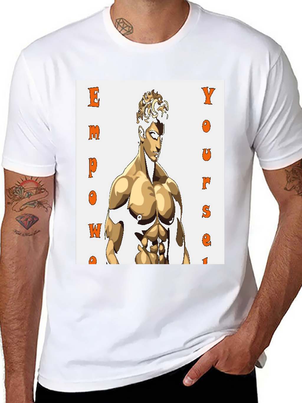 Empower Yourself Graphic Print Tee