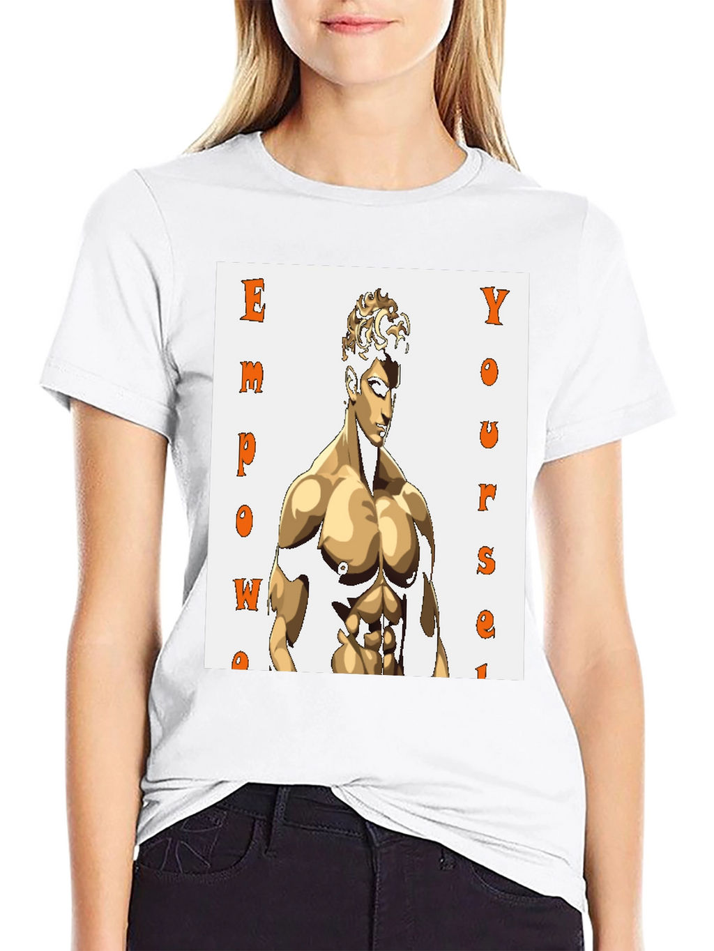 Empower Yourself Graphic Print Tee