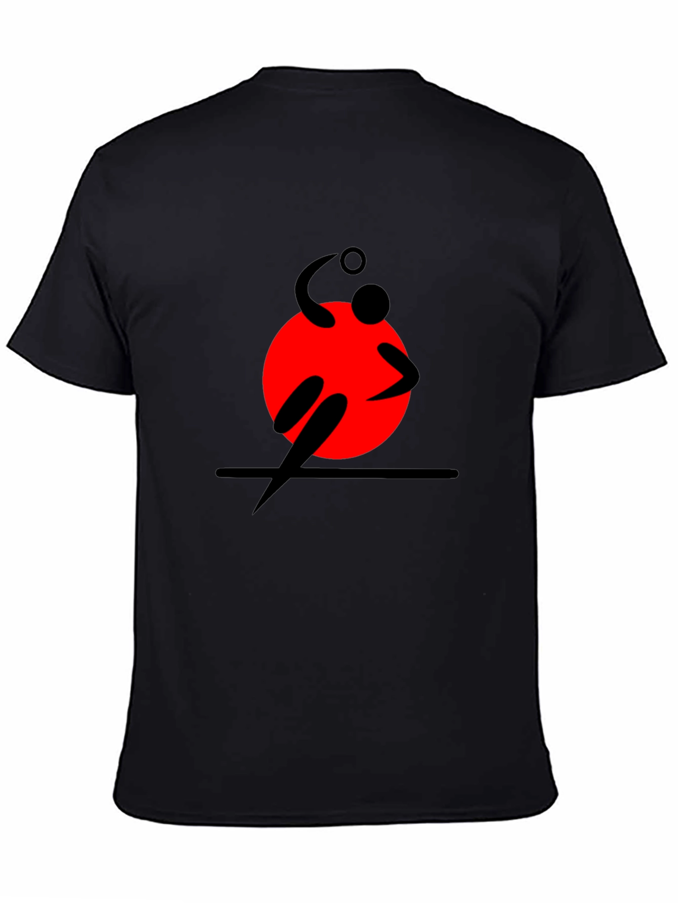 Modern Sport Graphic Tee - Black