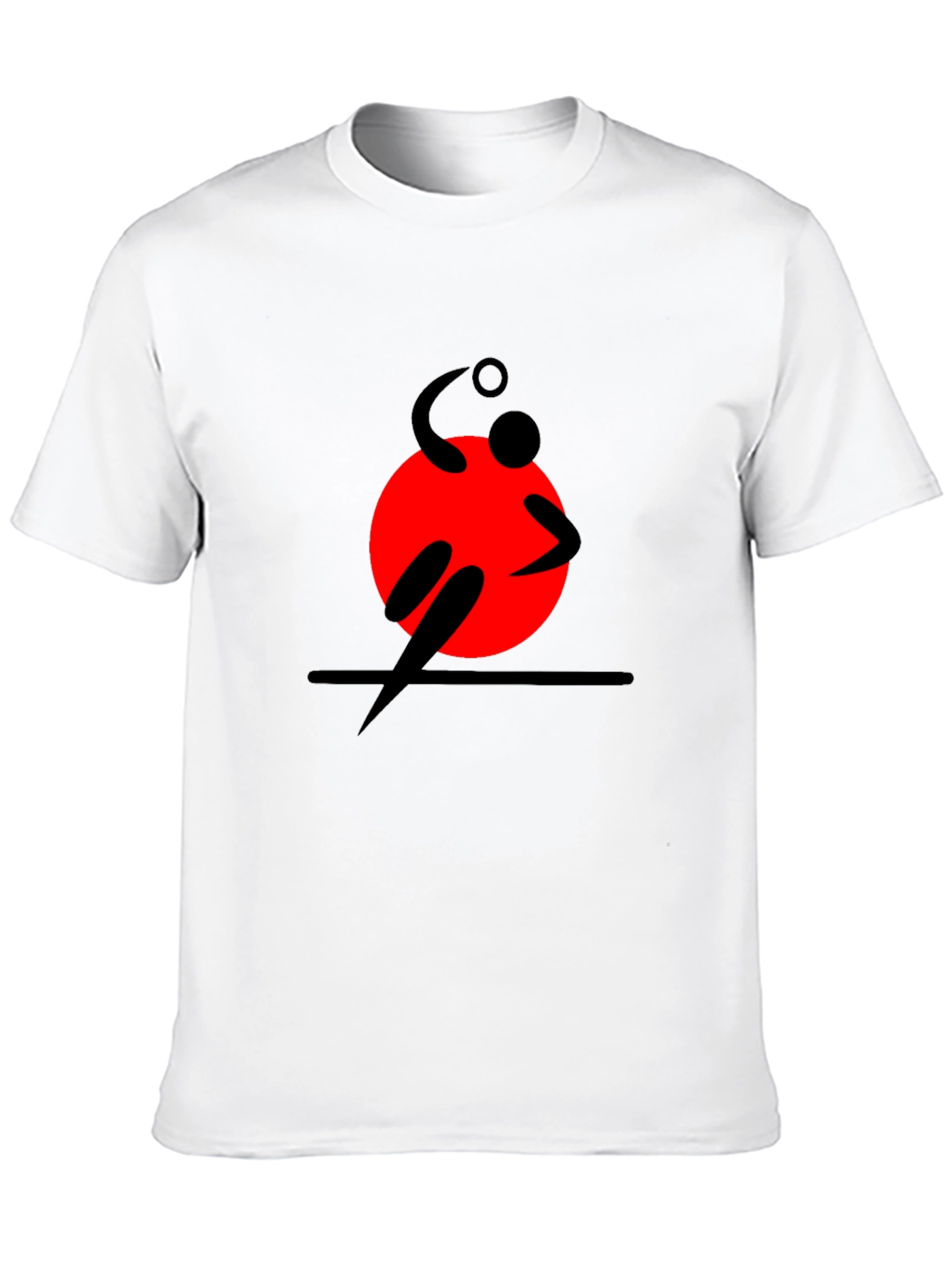 Modern Sport Graphic Tee - Black
