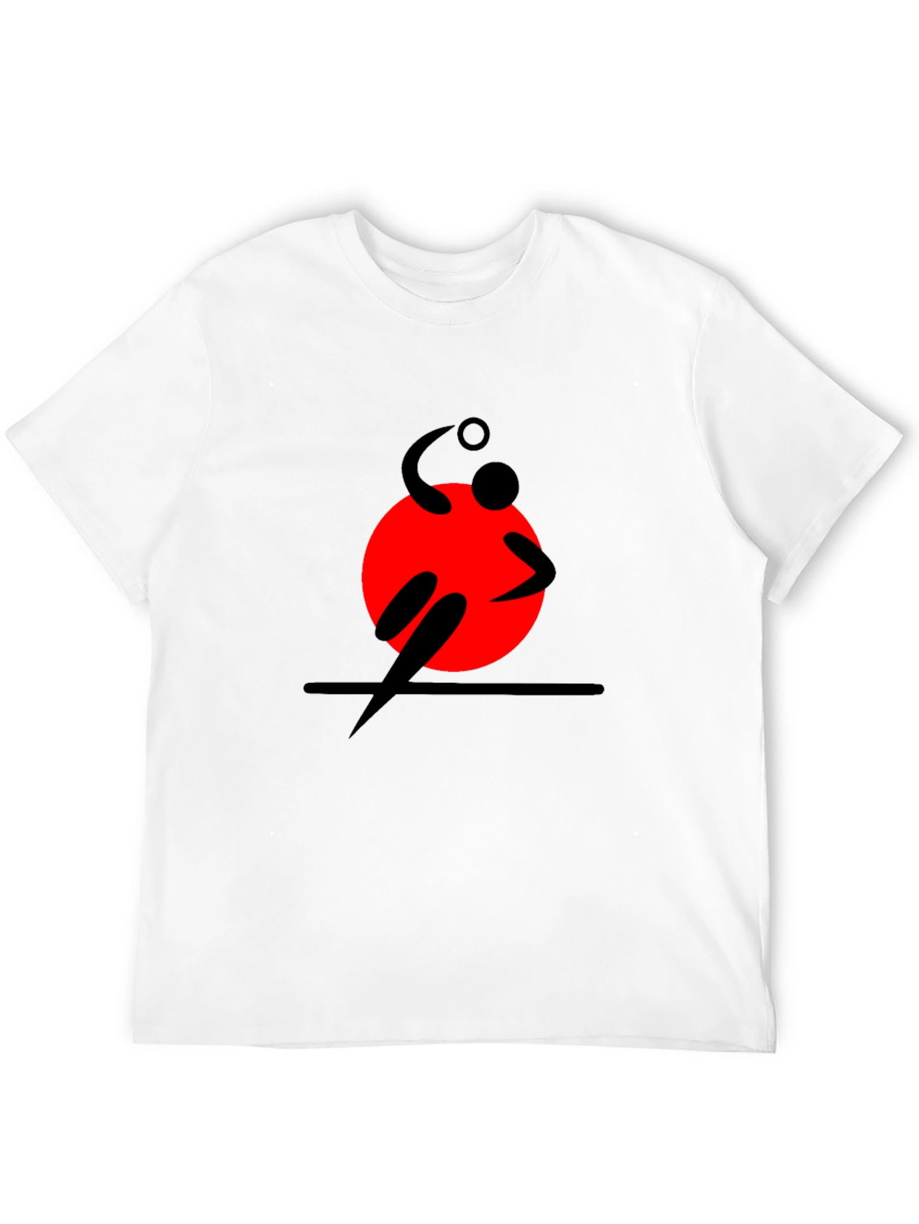 Modern Sport Graphic Tee - Black