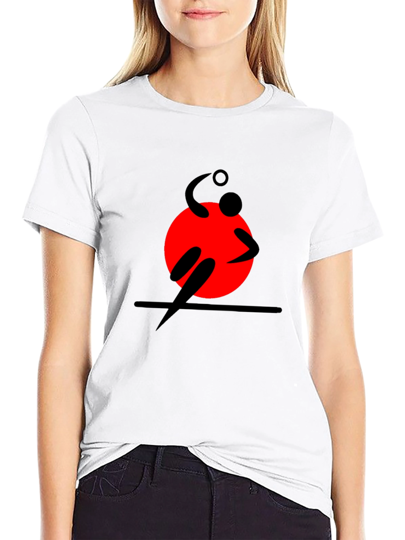 Modern Sport Graphic Tee - Black