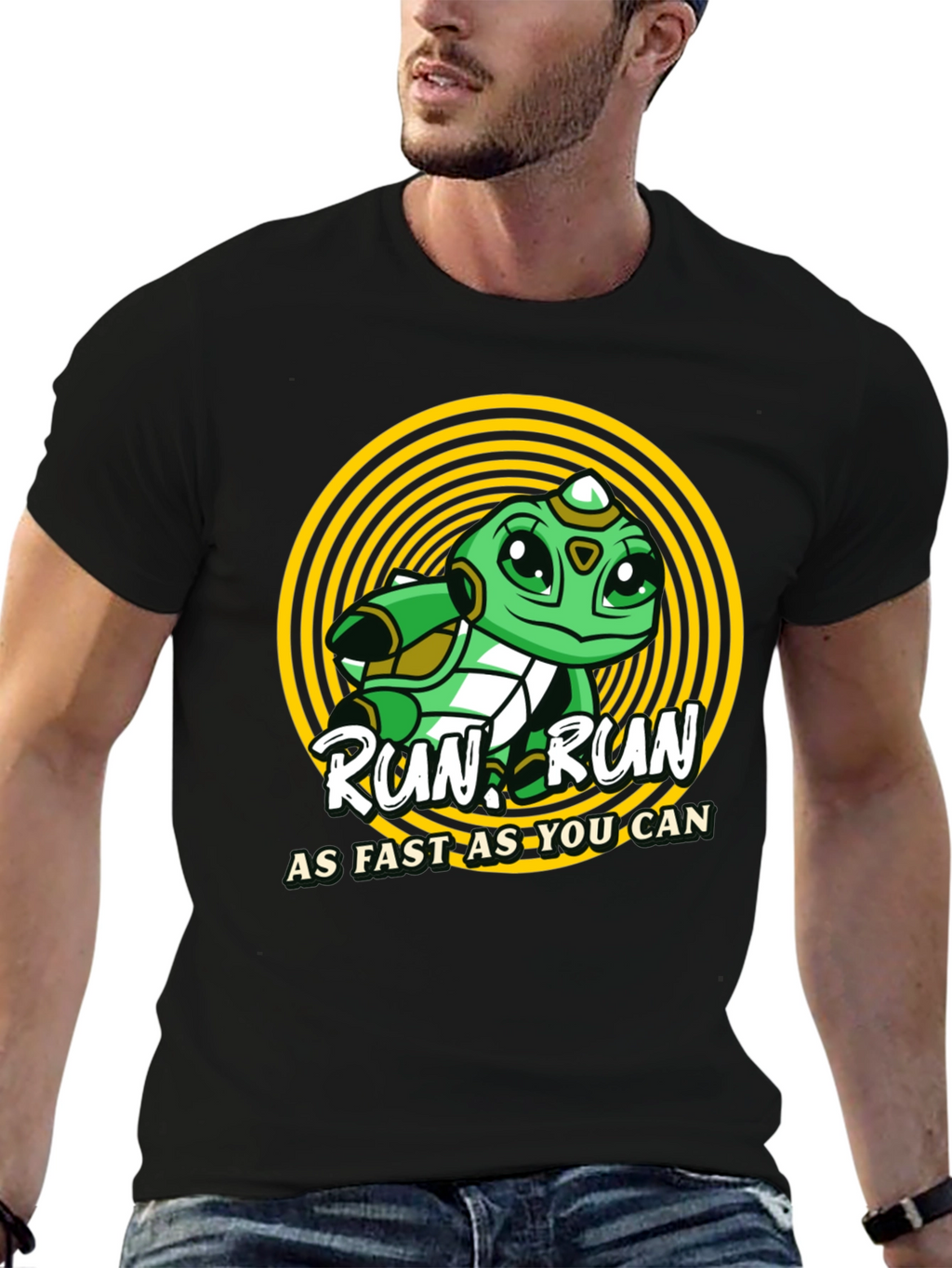 Run Turtle Graphic T-Shirt